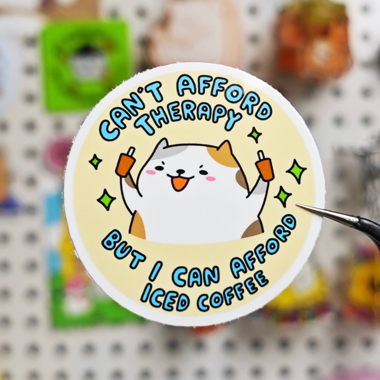 Coffee Animals Stickers