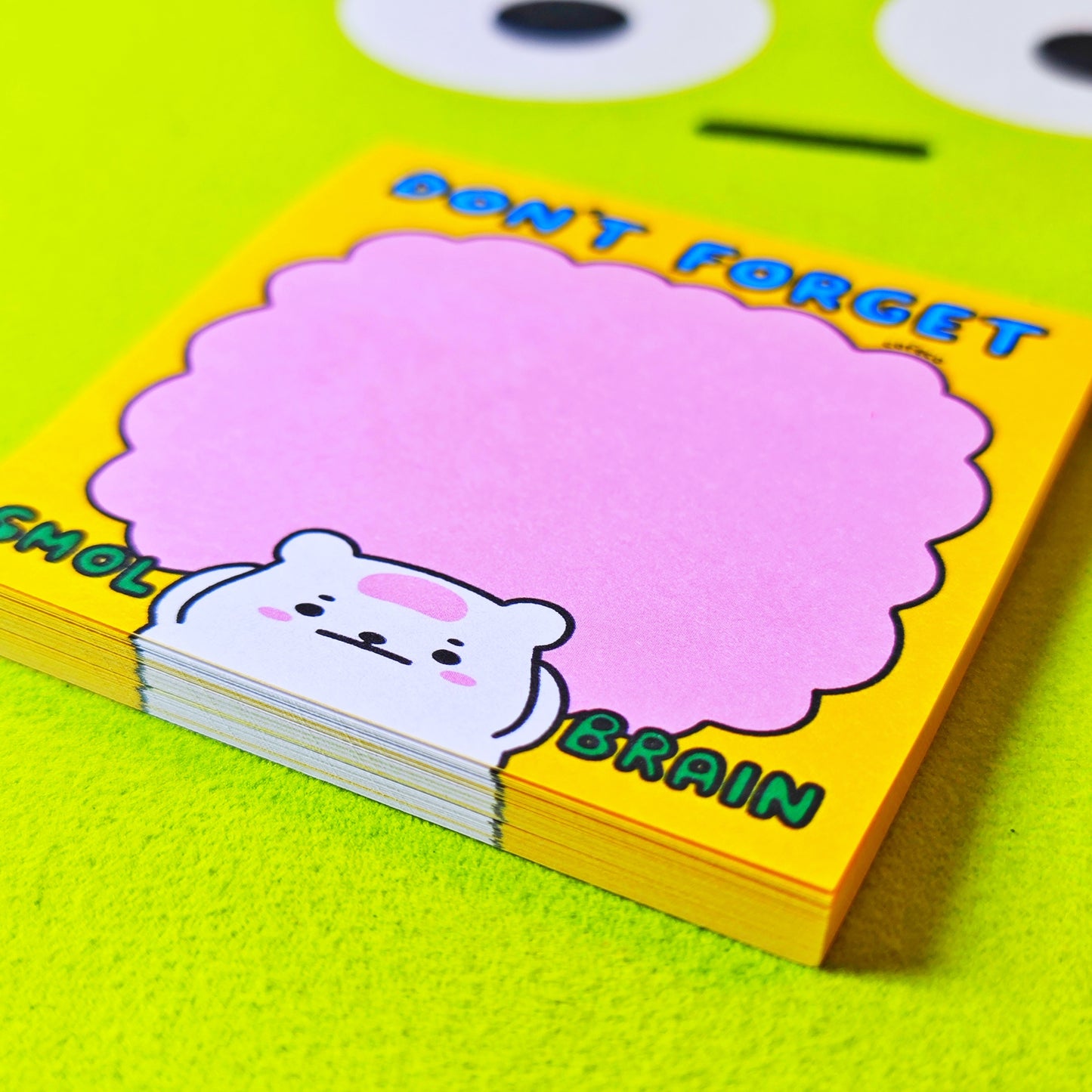 Don’t Forget Sticky Note Memo Pad