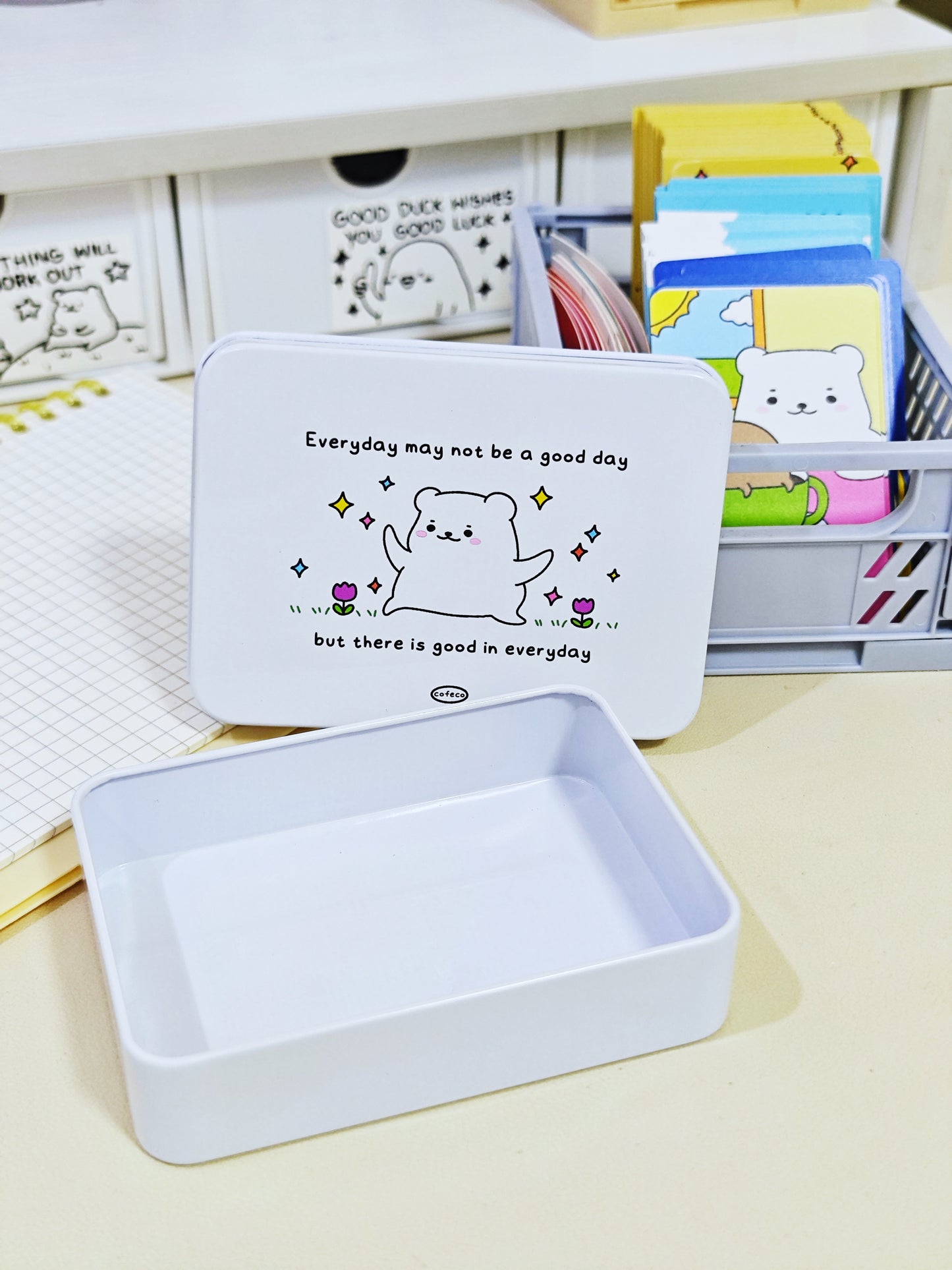 Good In Everyday Storage Tin Box