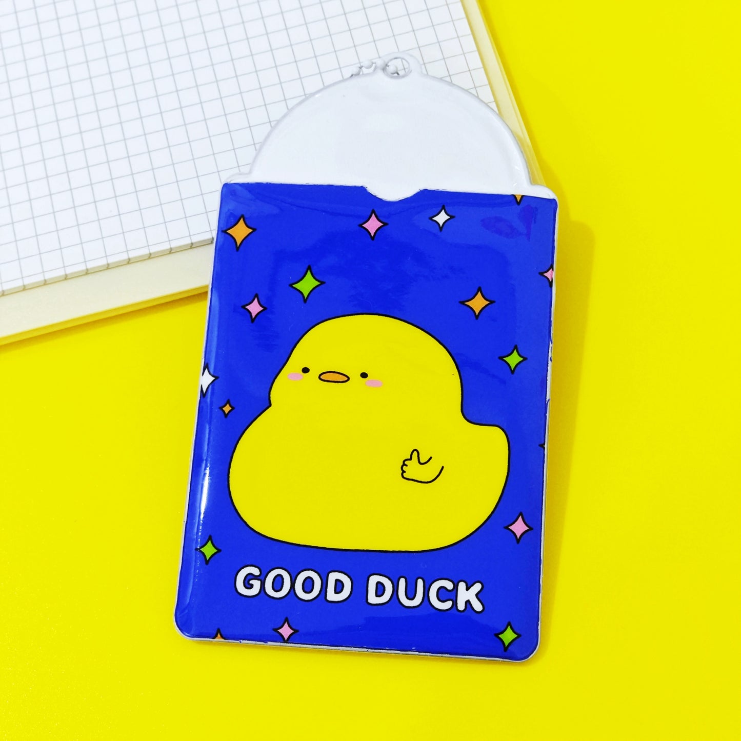 Good Luck Card Holder Bag Tag