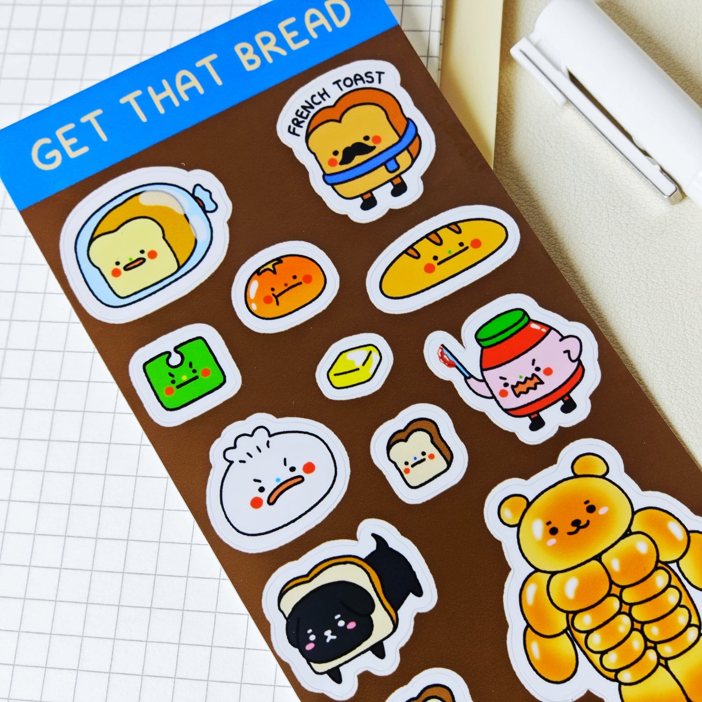 Get That Bread Sticker Sheet
