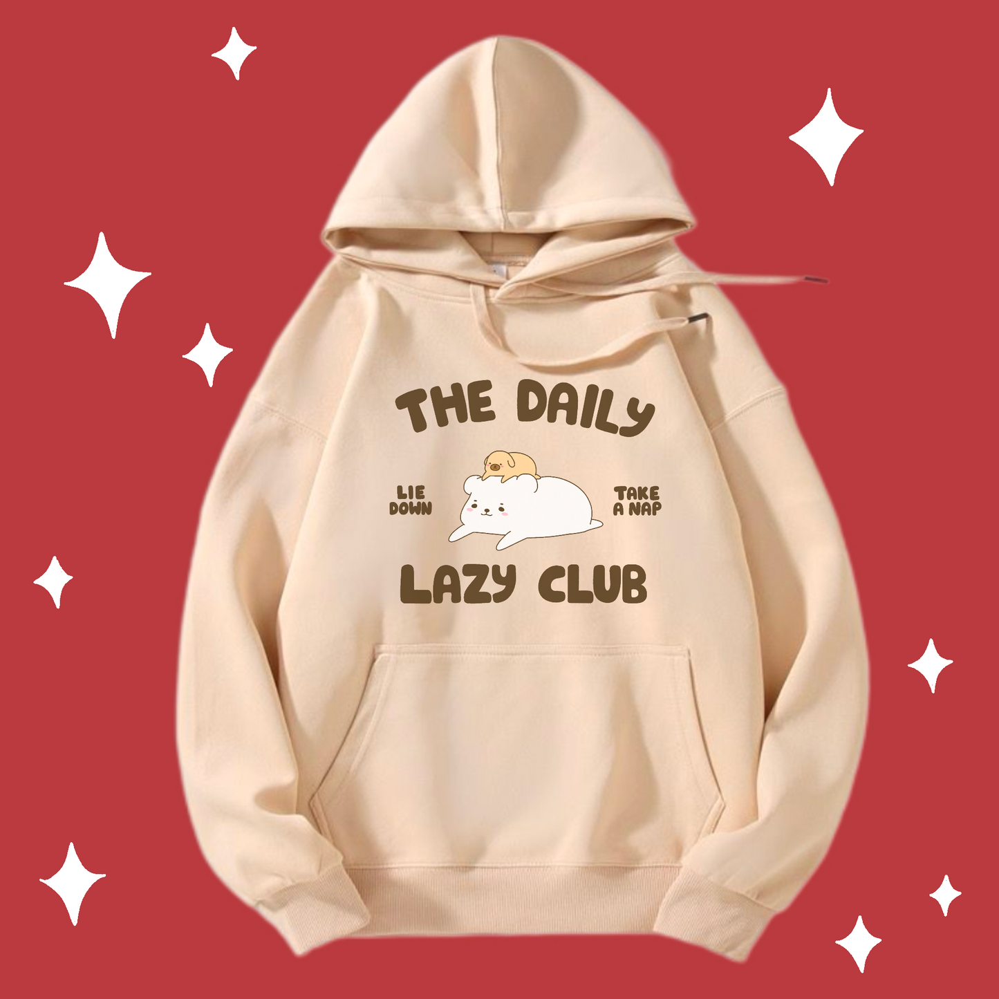 The Daily Lazy Club Hoodie