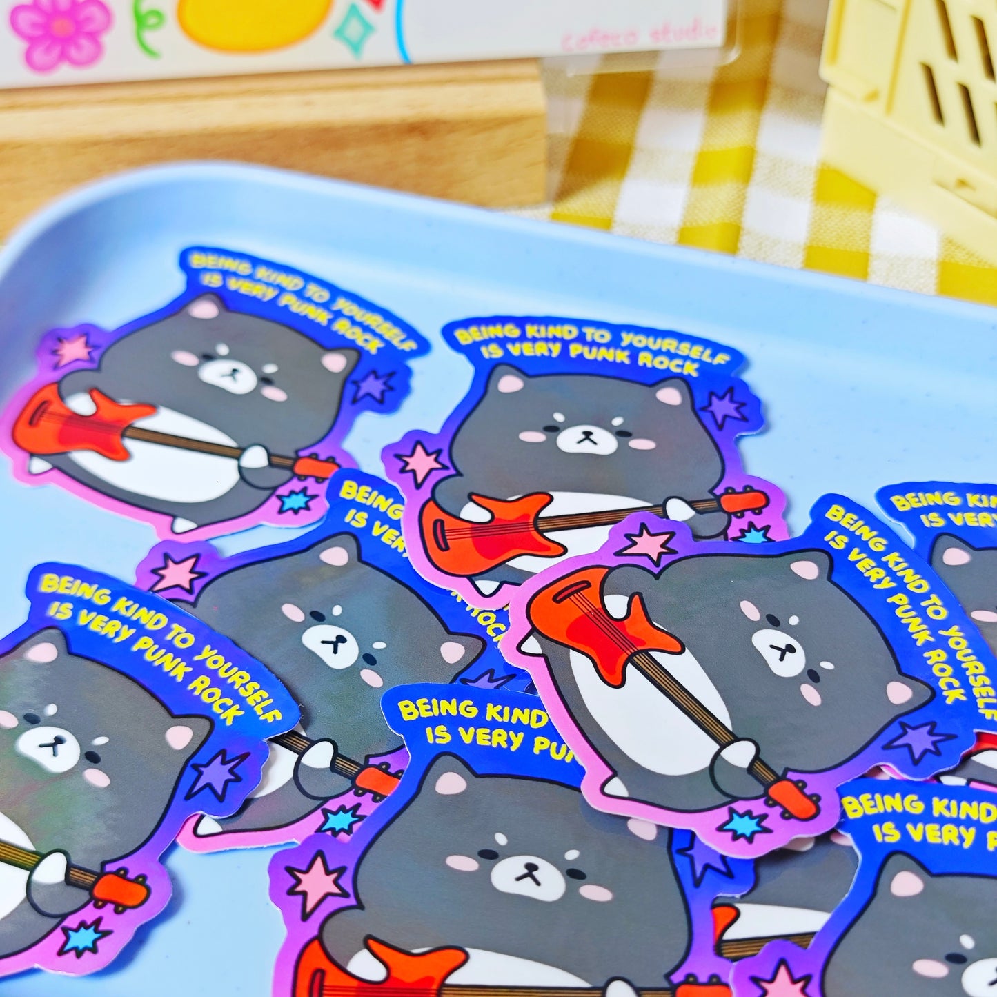 Being Kind Is Punk Rock sticker