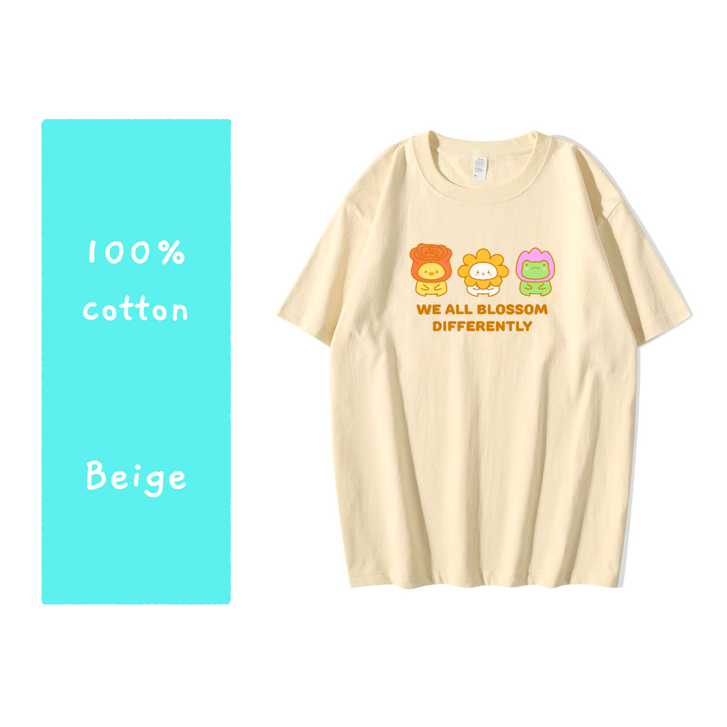 (CLEARANCE) We All Blossom Differently Apparel