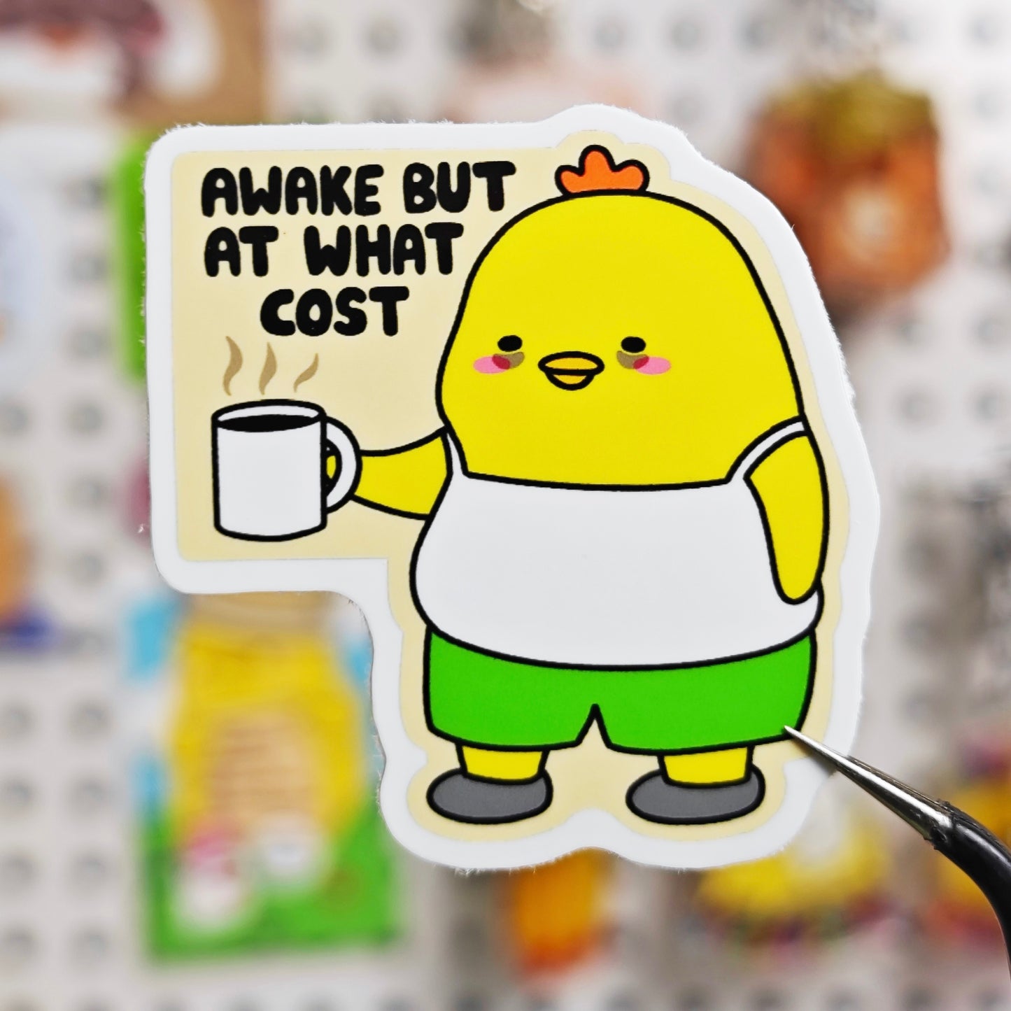 Coffee Animals Stickers