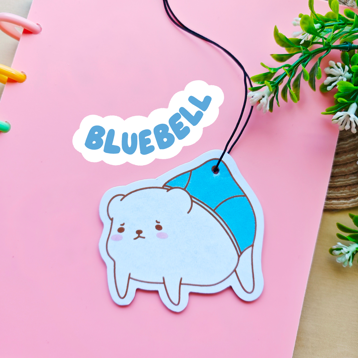 Underwear Bear Hanging Air Freshener