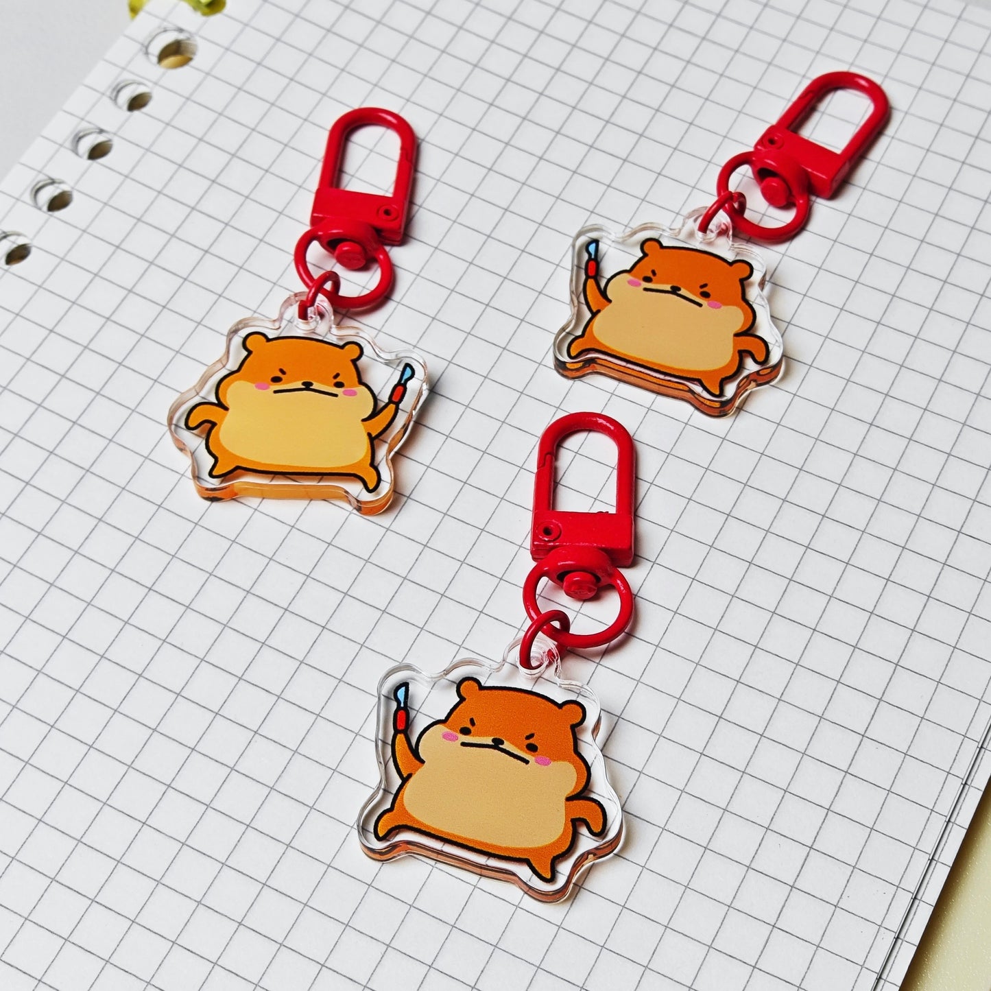 Hamsta Knife Keychain