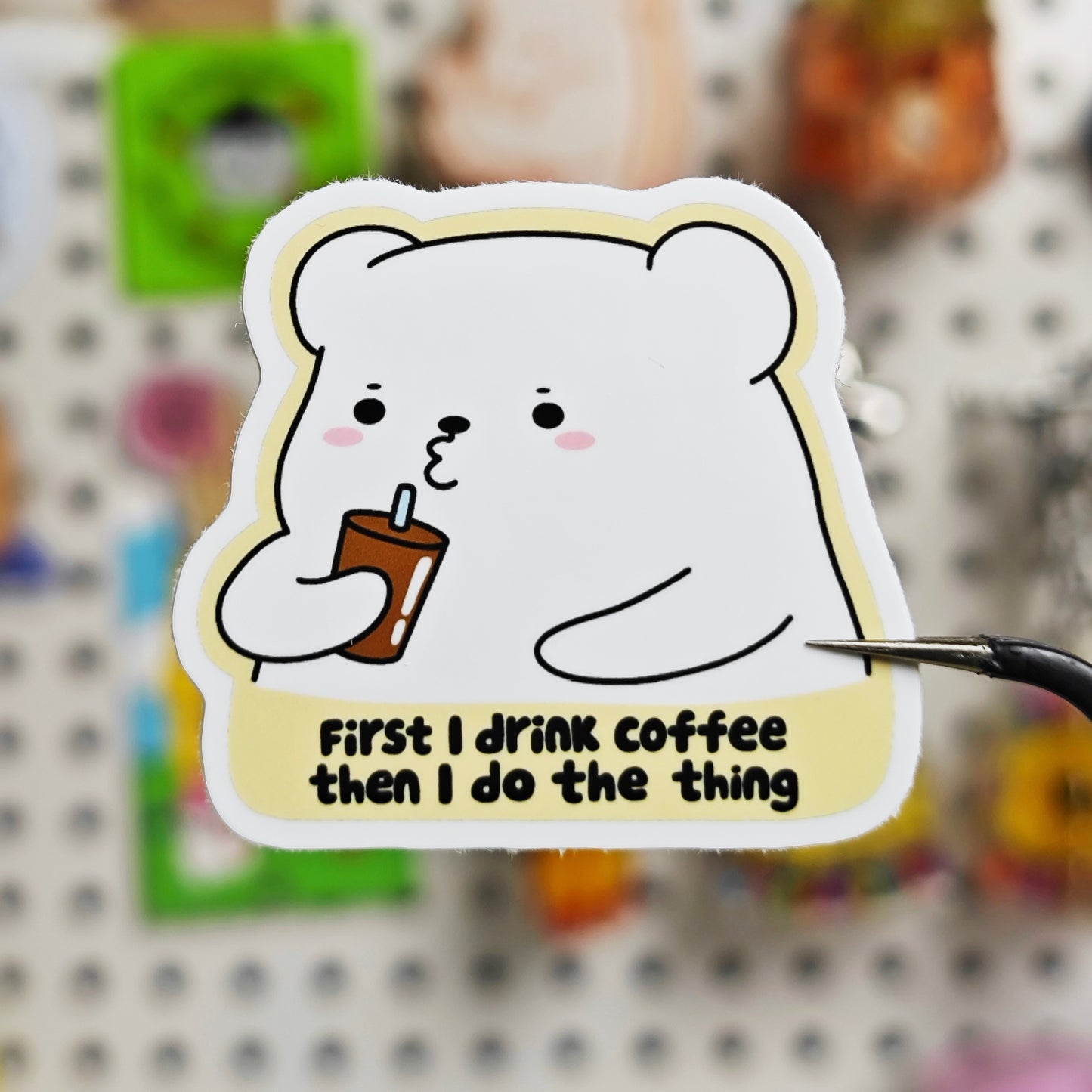 Coffee Animals Stickers