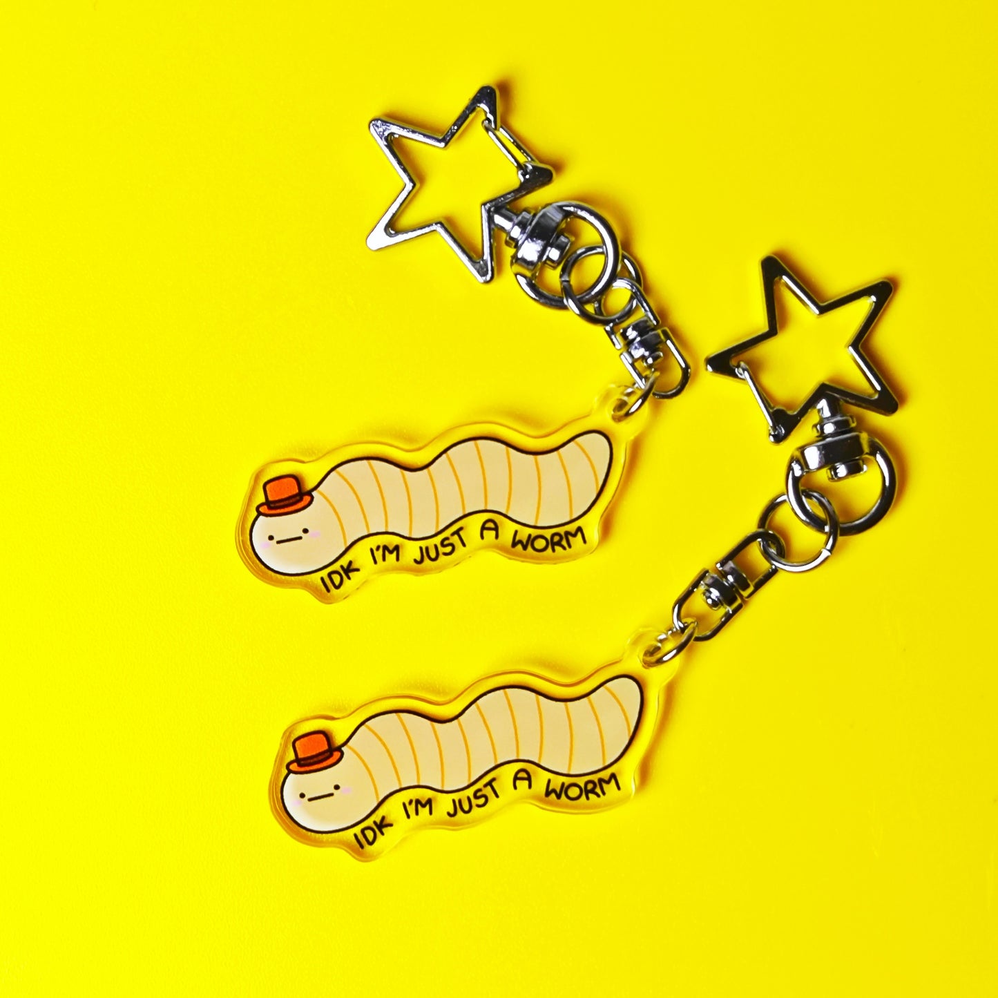 IDK I’m Just A Worm Keychain