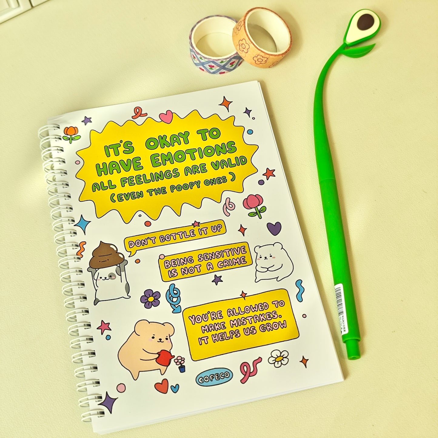 It’s Okay To Have Emotions Notebook