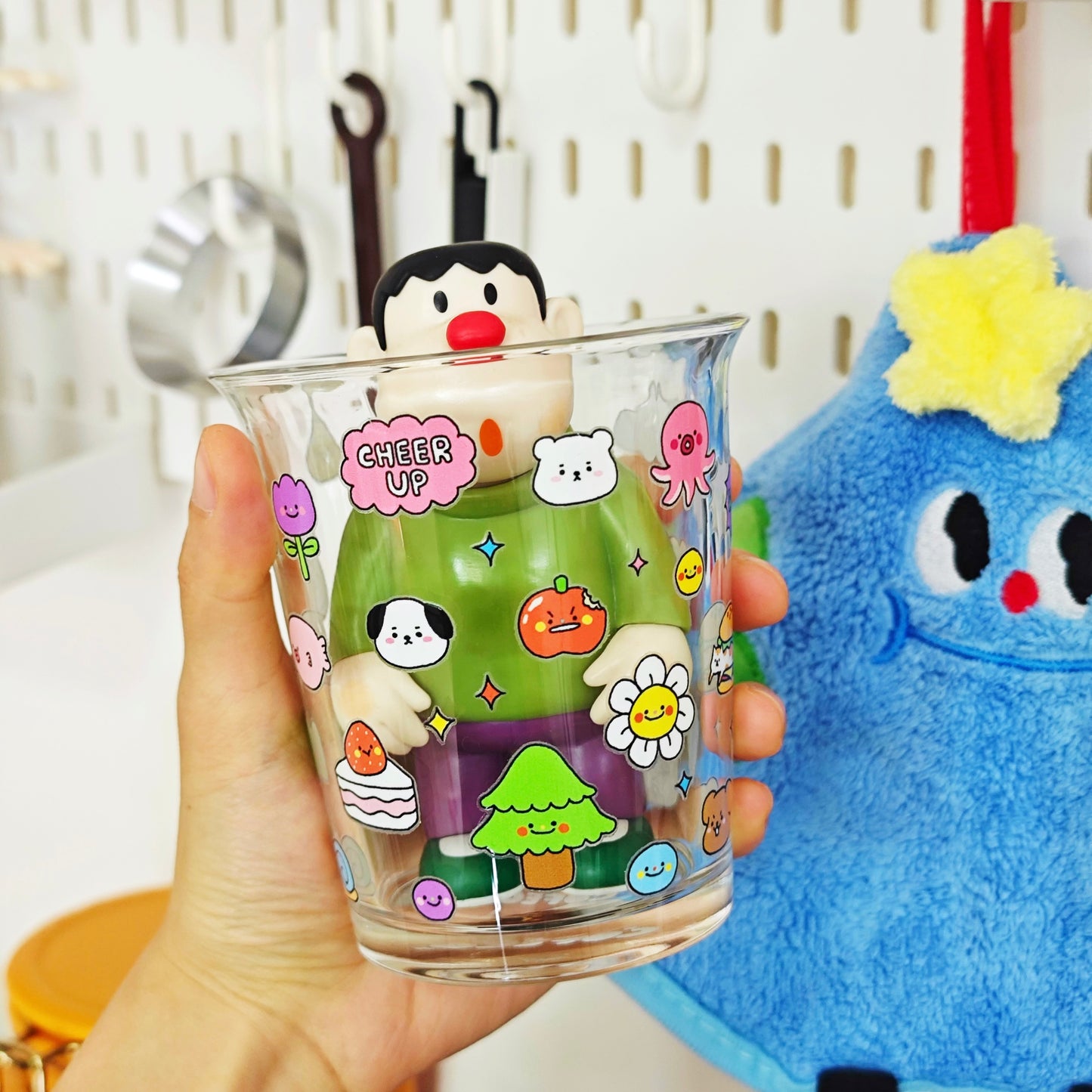 Animal Town Glass Cup