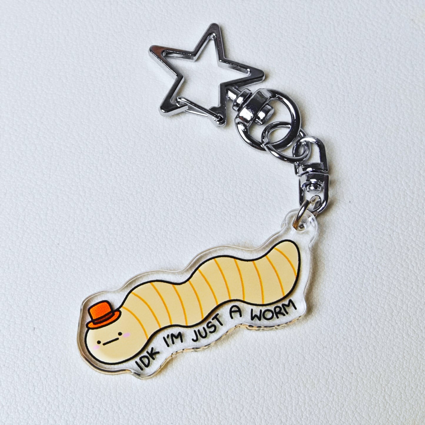 IDK I’m Just A Worm Keychain