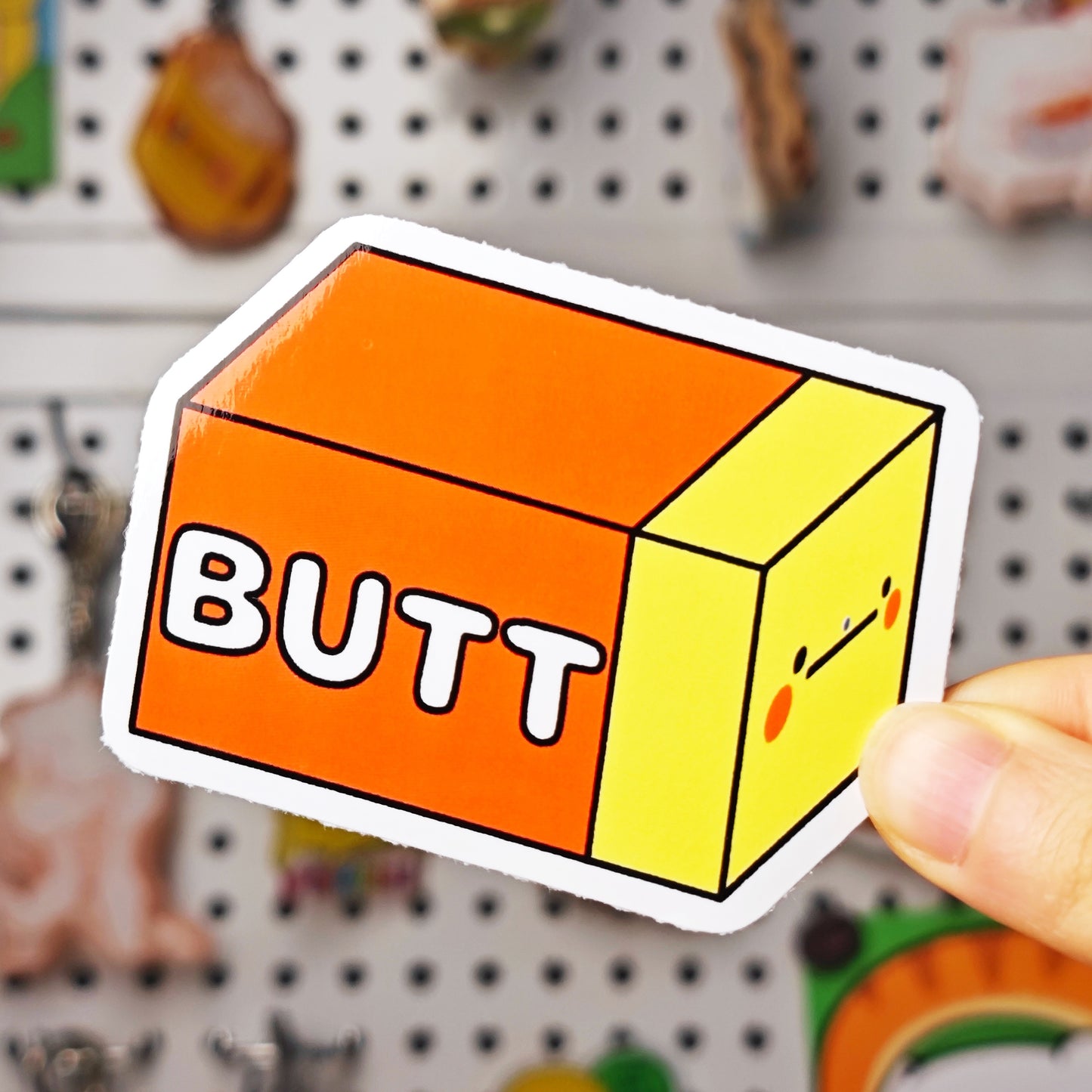 Butter Butt Sticker