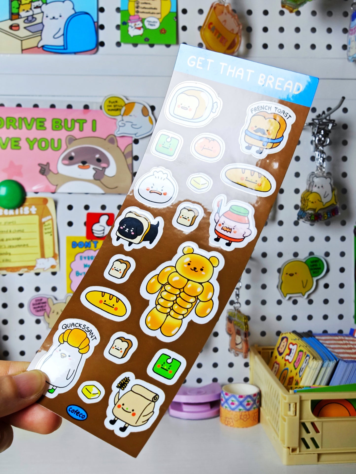 Get That Bread Sticker Sheet