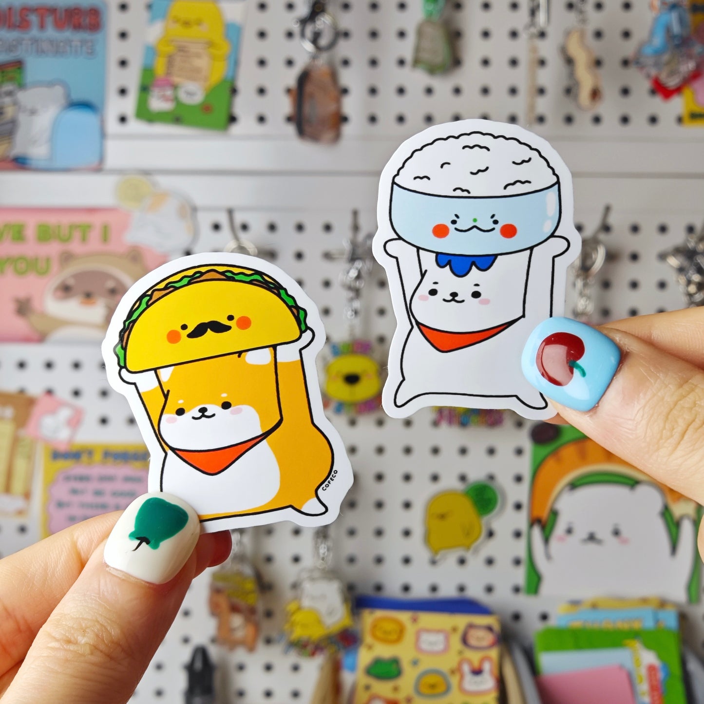 Foodie Animals Stickers