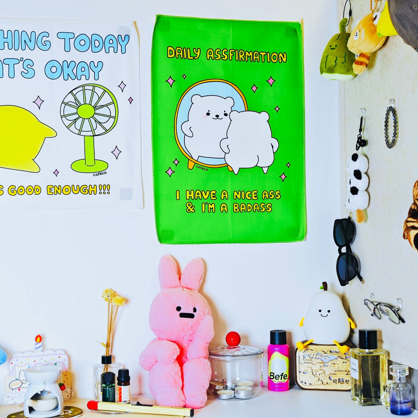 Daily Assfirmation Tapestry