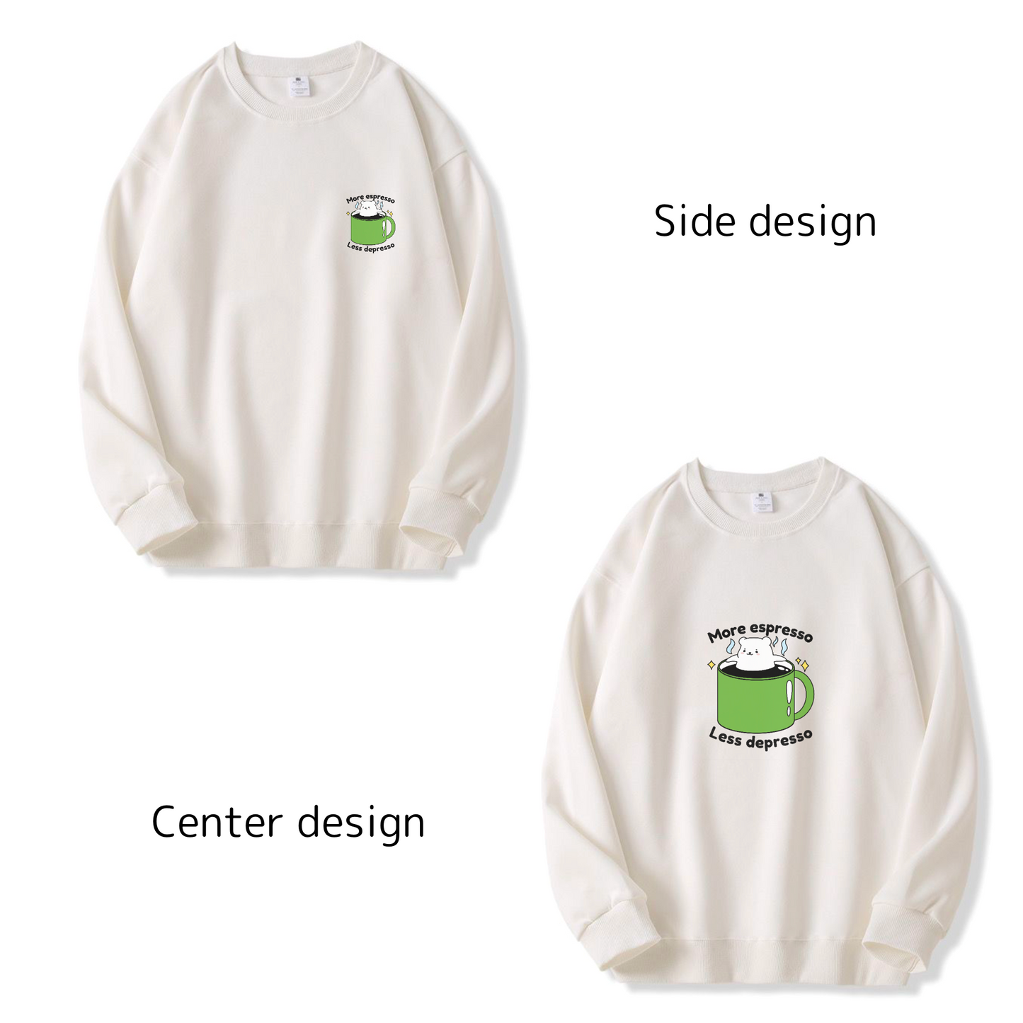 Espresso Depresso Crewneck Sweatshirt
