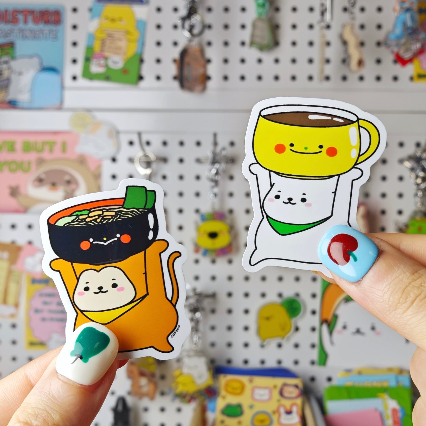 Foodie Animals Stickers