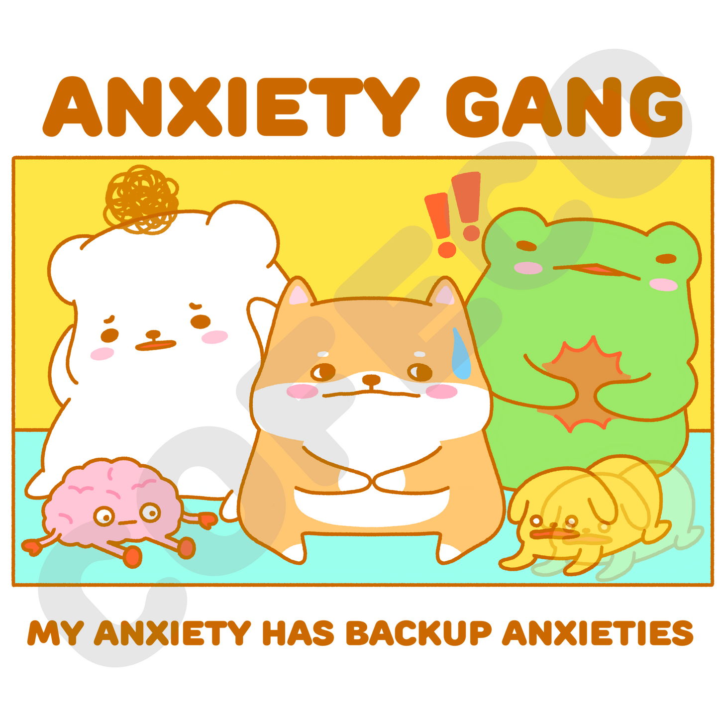 Anxiety Gang T-shirt