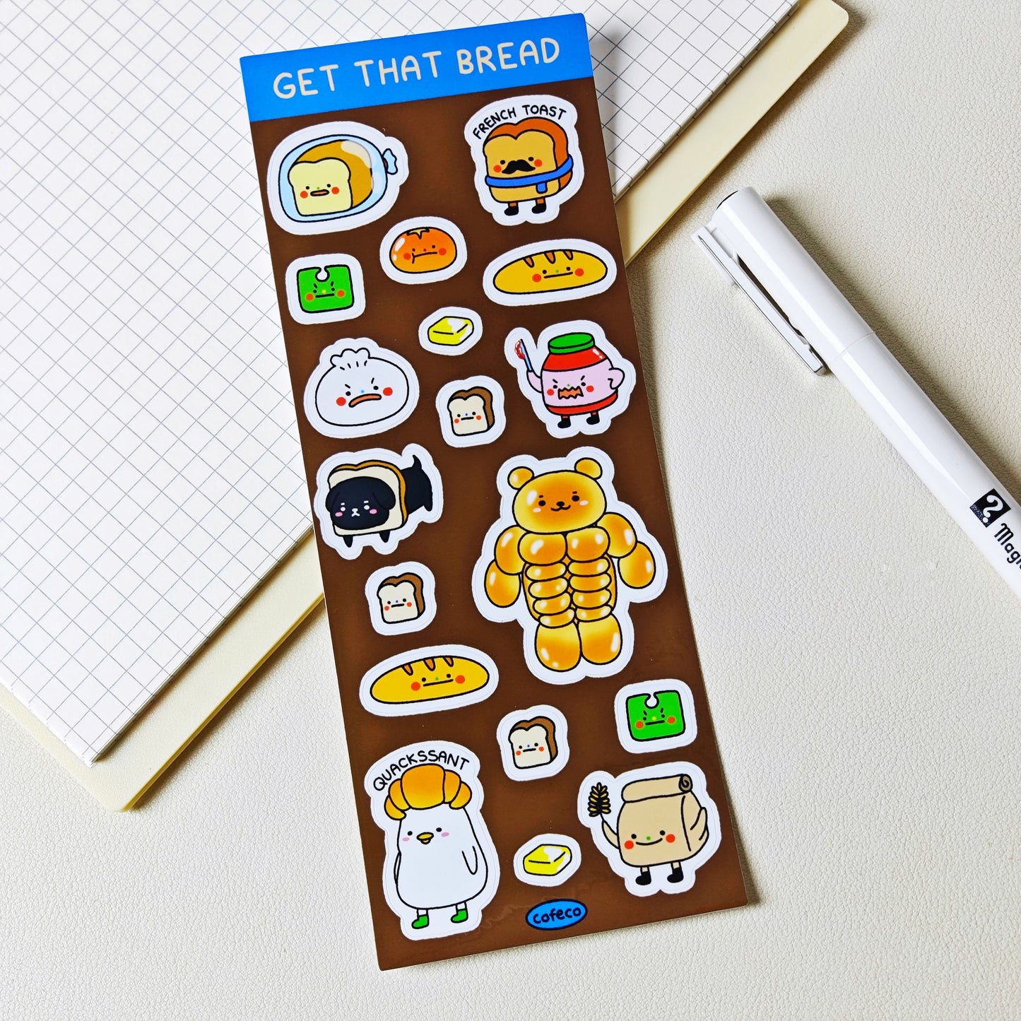 Get That Bread Sticker Sheet