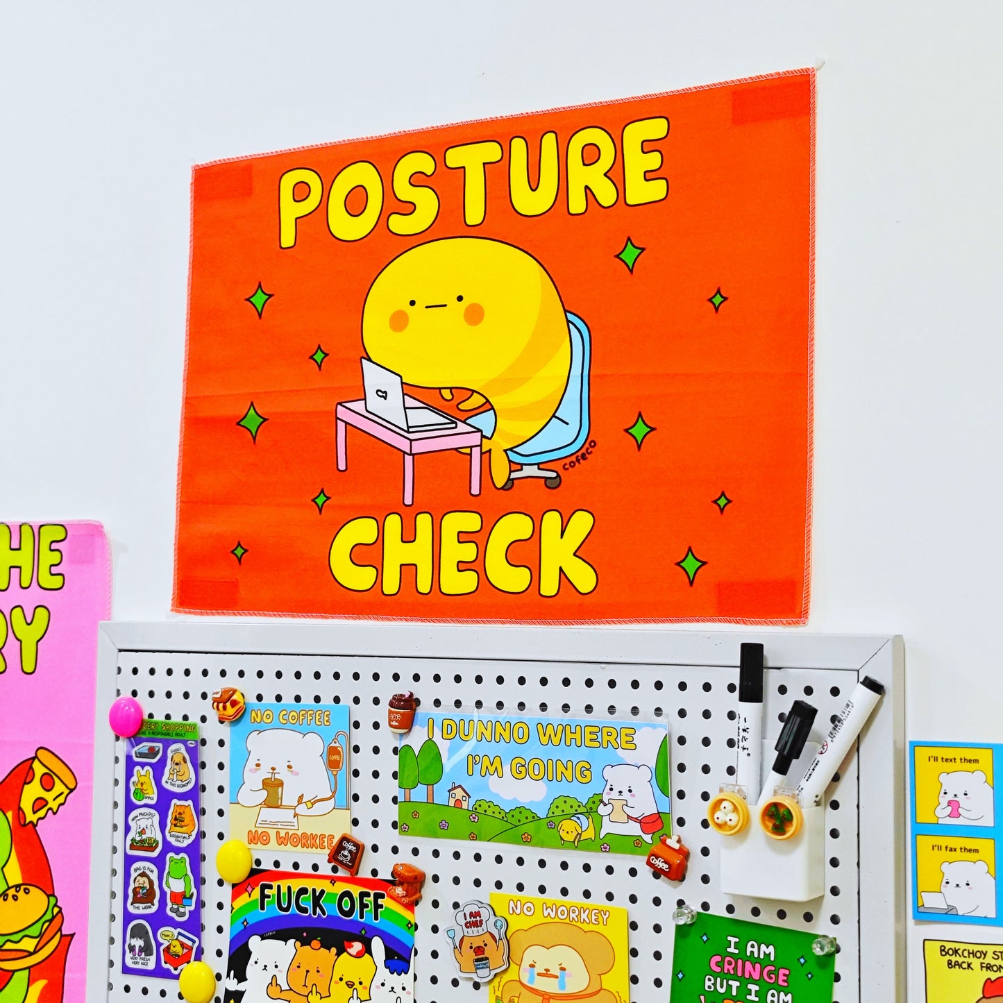 Posture Check Tapestry