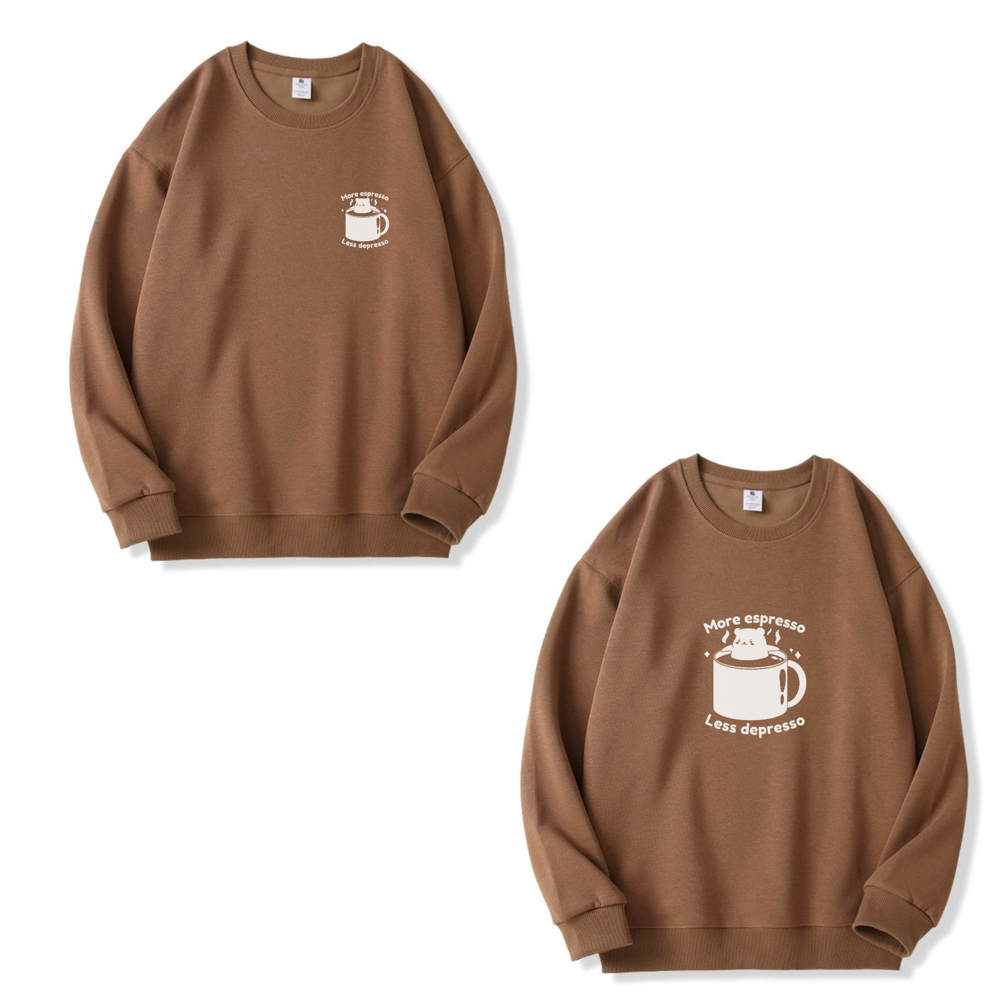 Espresso Depresso Crewneck Sweatshirt