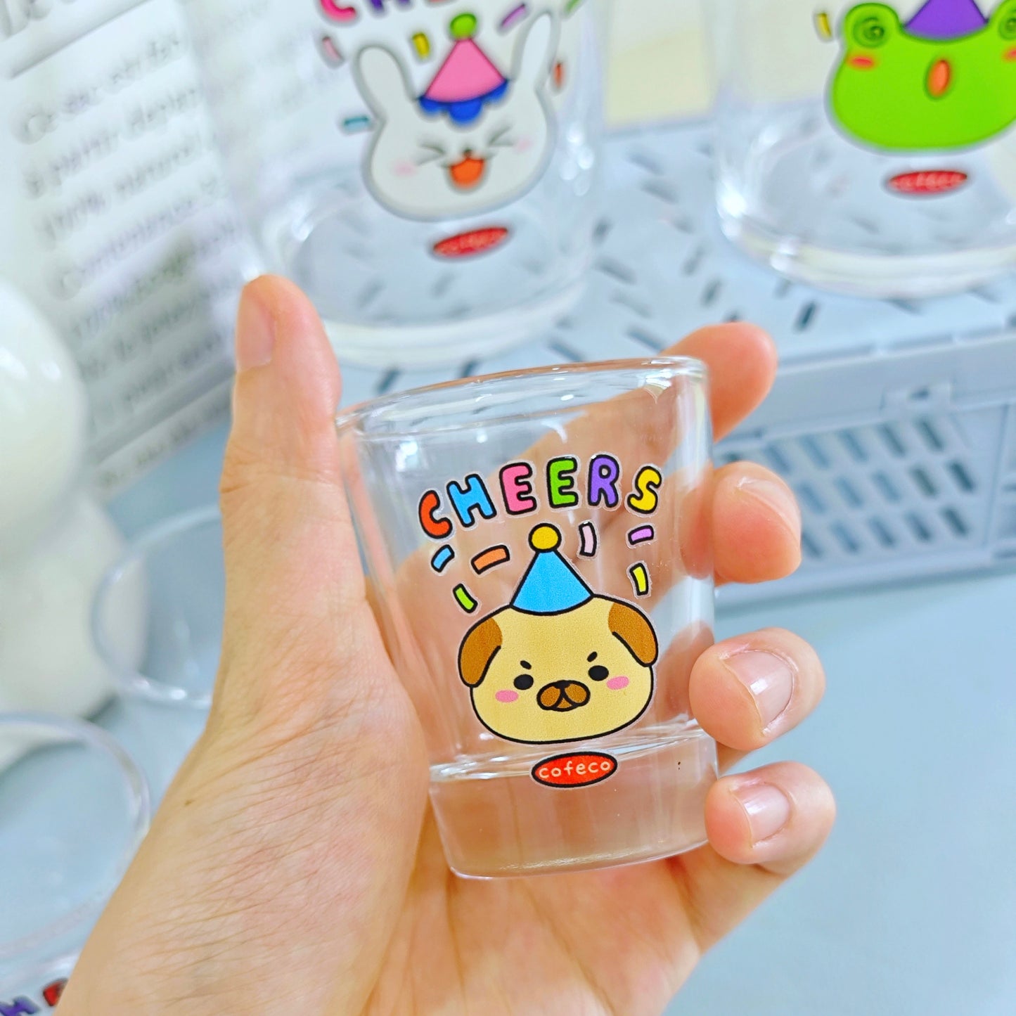 Cheers! Glass Cup Shot Glass