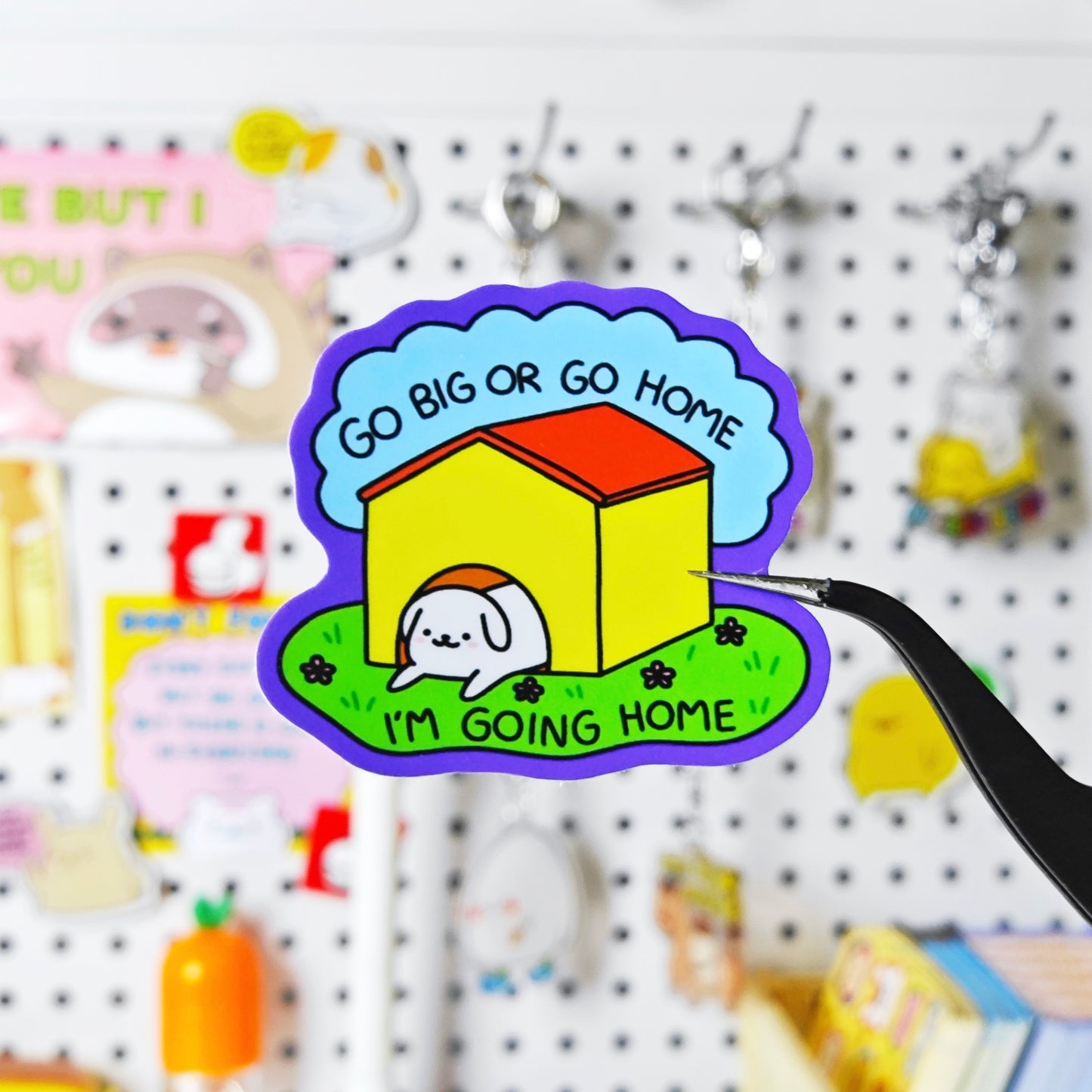 Go Big Or Go Home Sticker