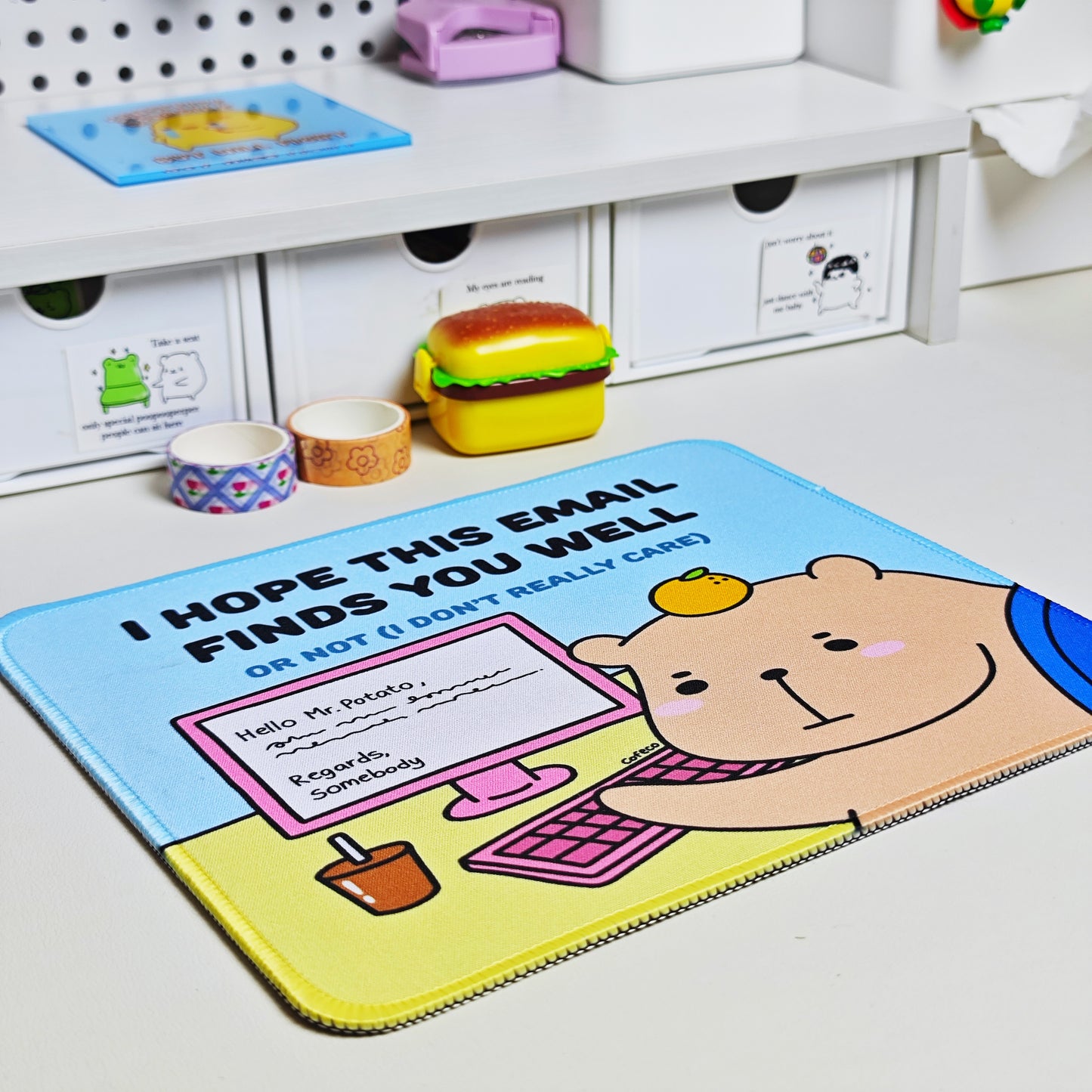 I Hope This Email Finds You Well Mousepad