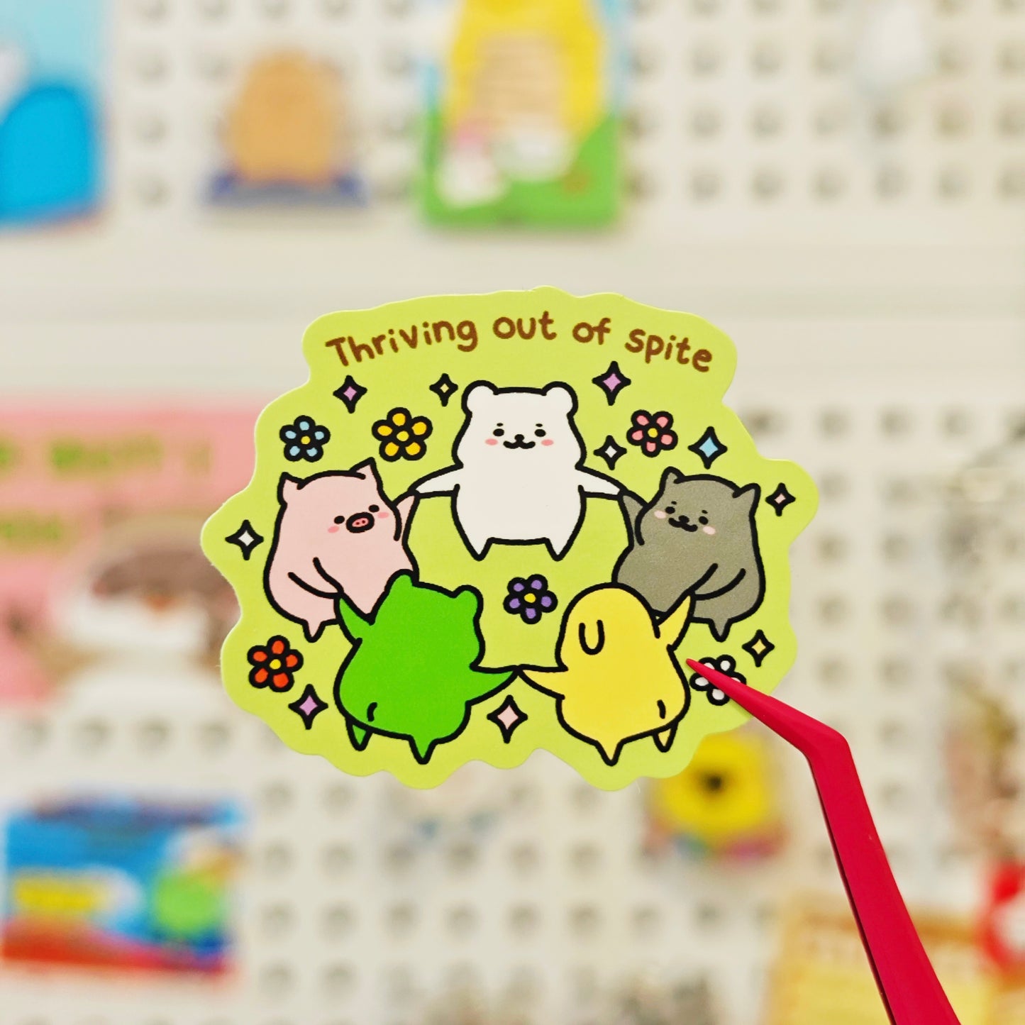 Thriving Out Of Spite Sticker