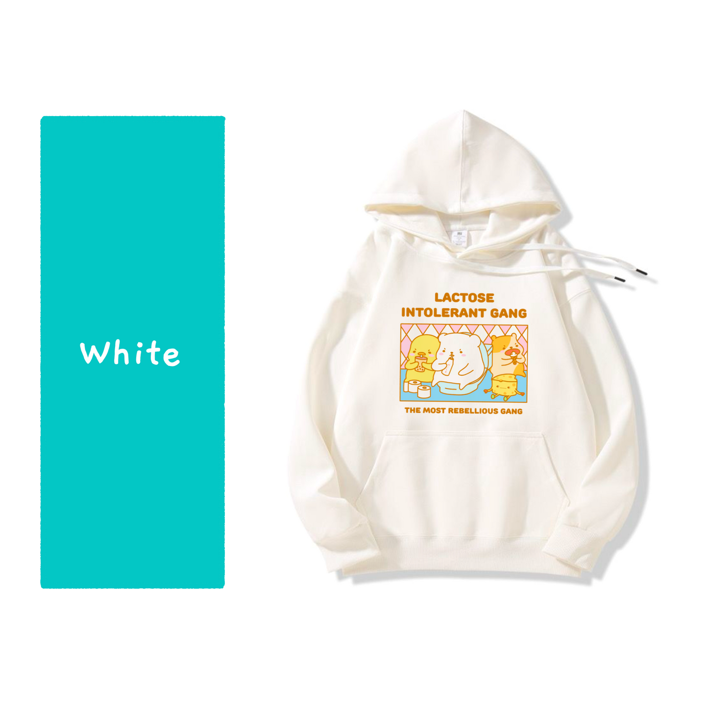 Lactose Intolerant Gang Hoodie