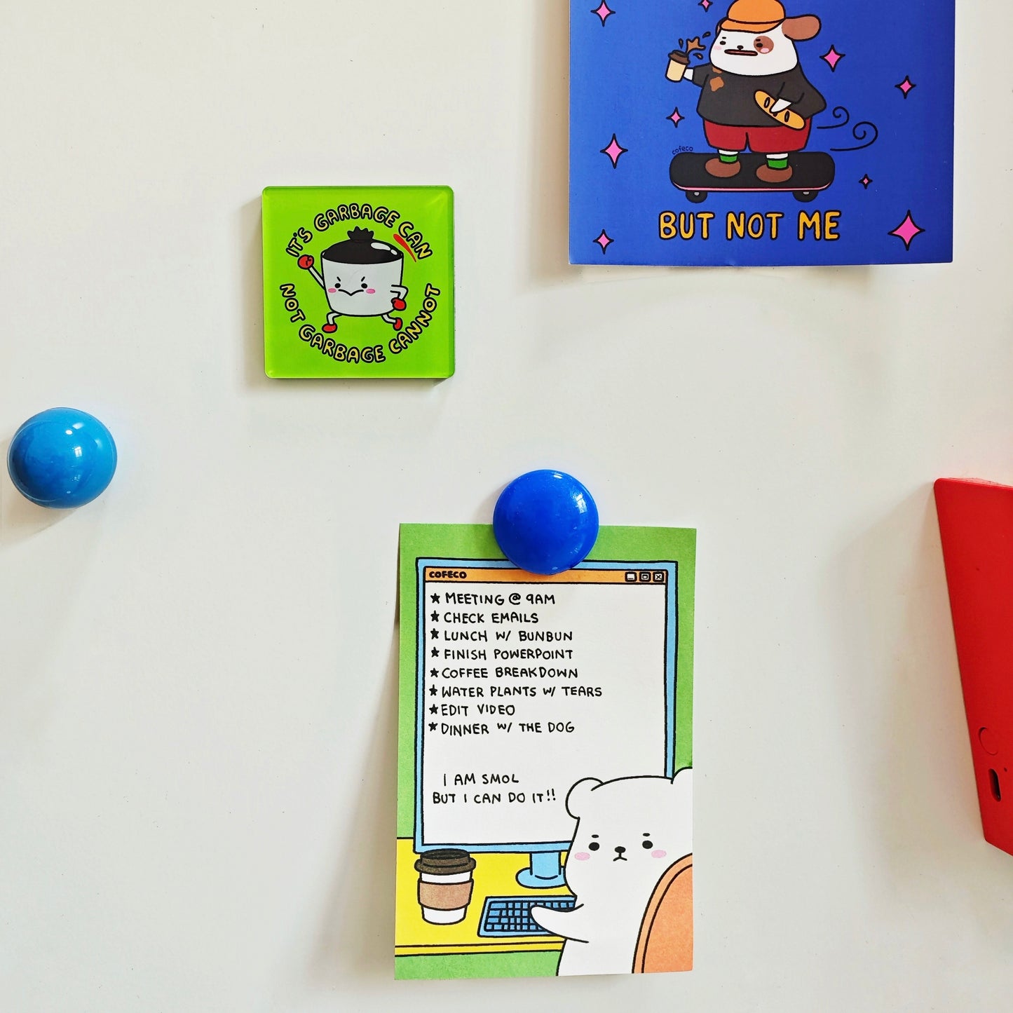 Quiet Bear Computer Memo Pad