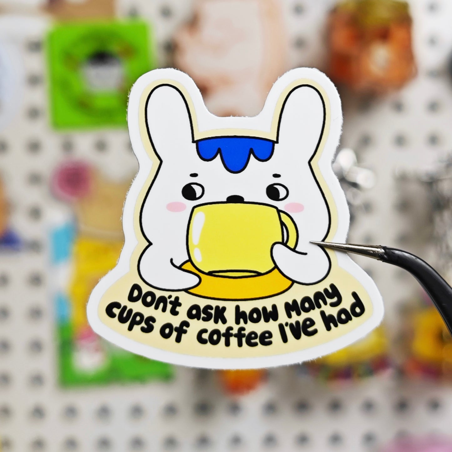 Coffee Animals Stickers