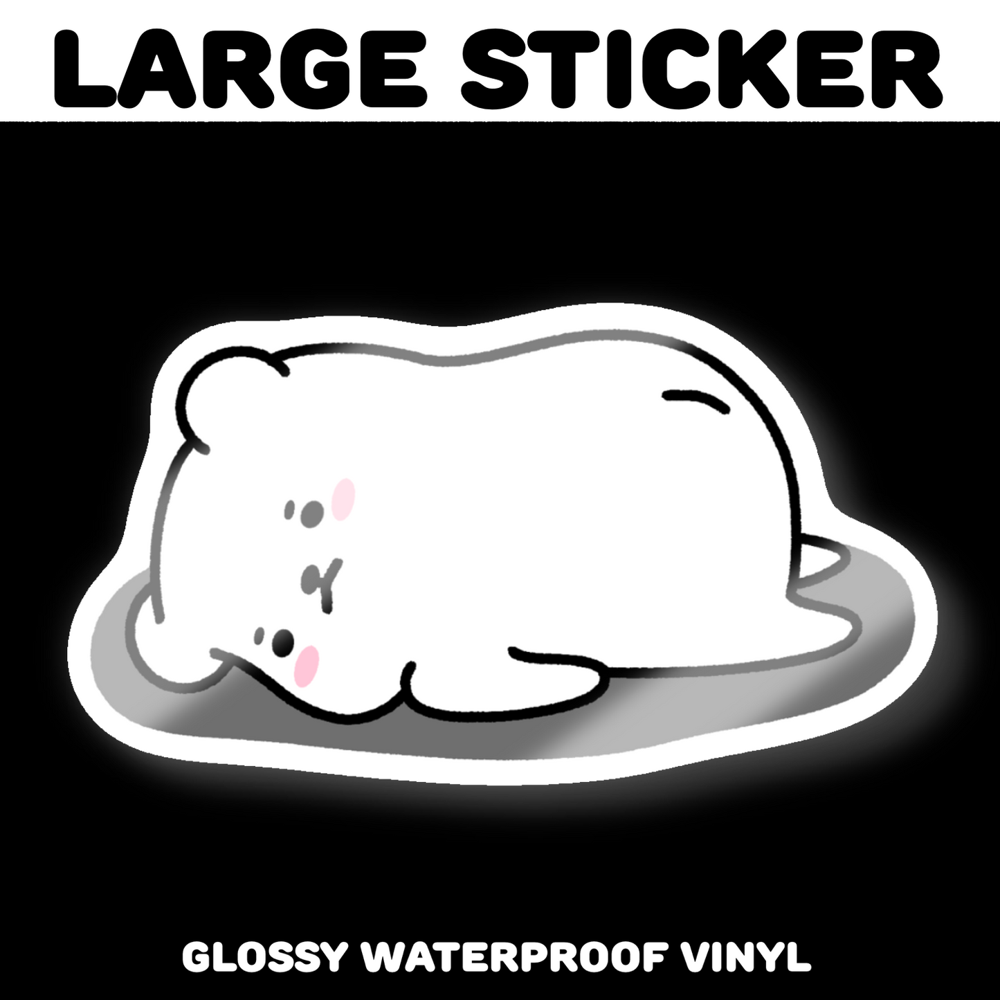 Doom Bear Large Sticker