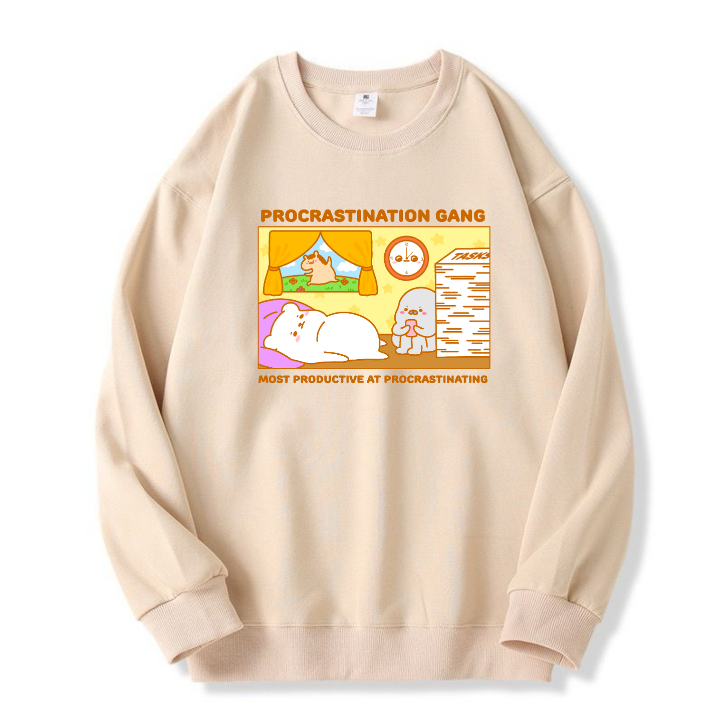 Procrastination Gang Apparel: Tshirt, Crewneck, Hoodie