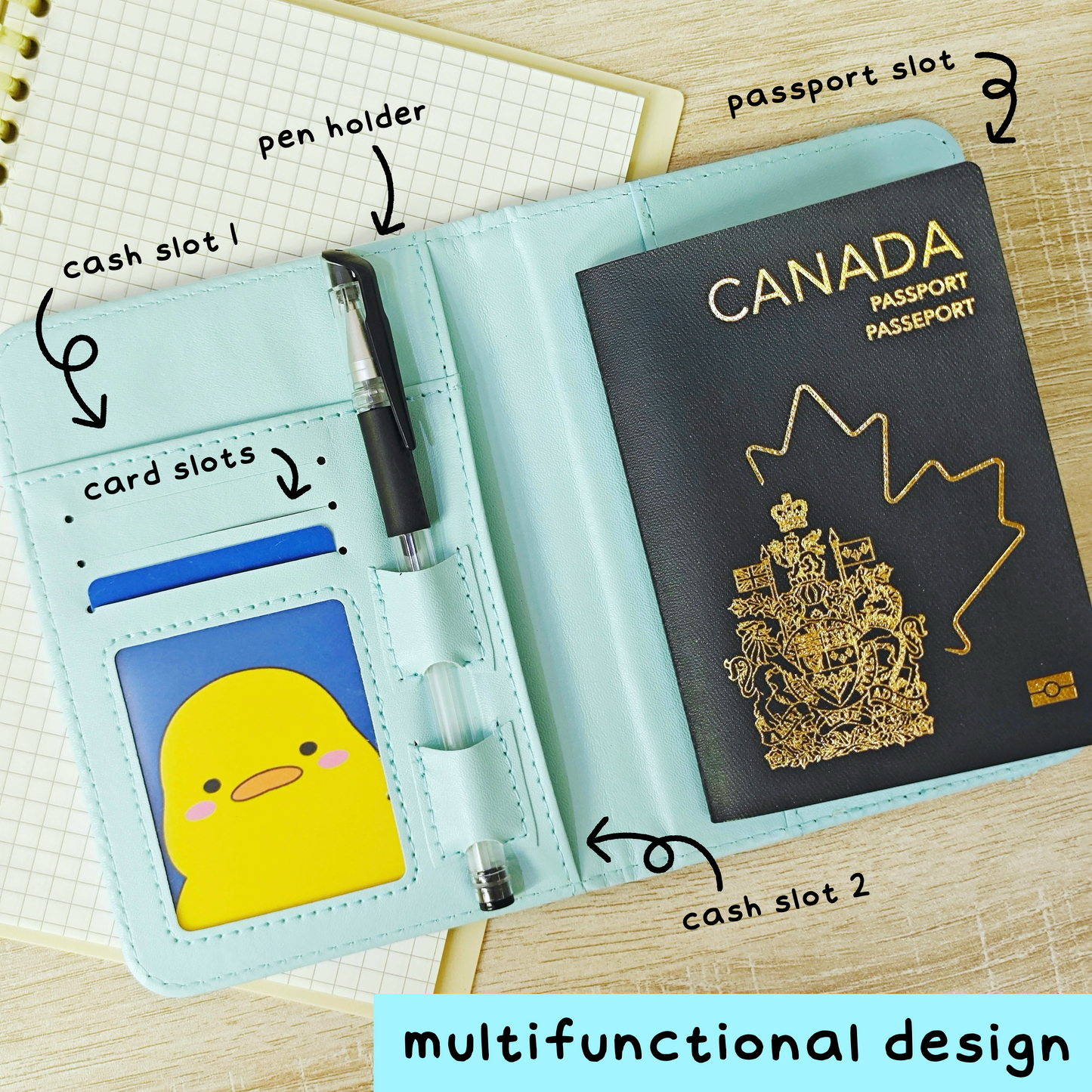 Travel Friends Multifunctional Passport Holder