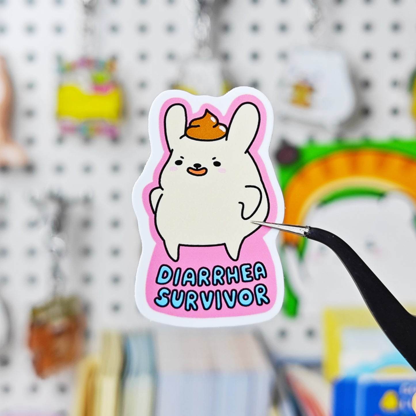 Diarrhea Survivor Sticker