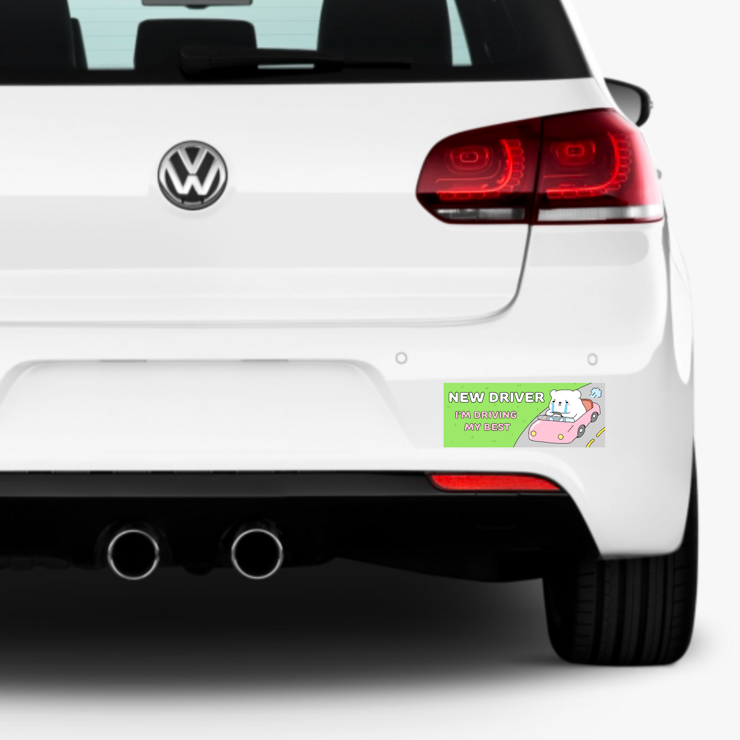 New Driver Bumper Sticker