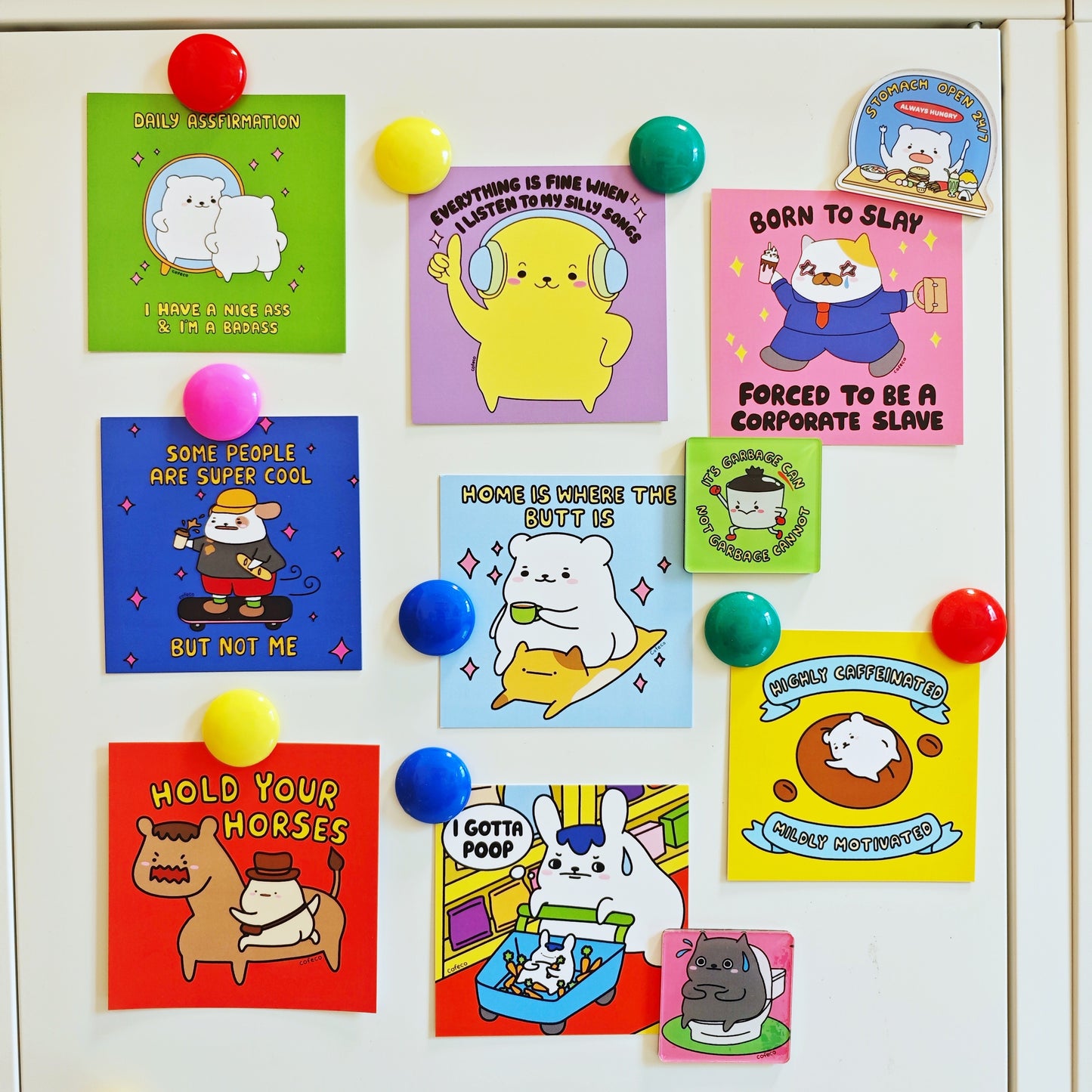 Daily Assfirmation Art Print