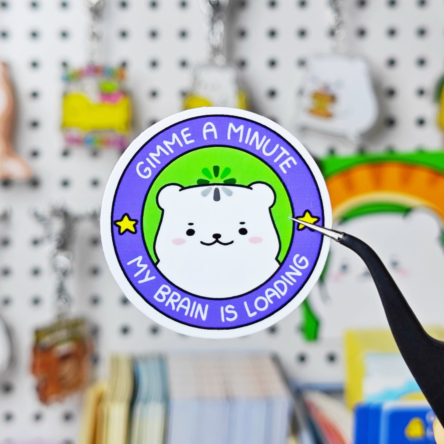 Gimme A Minute Sticker