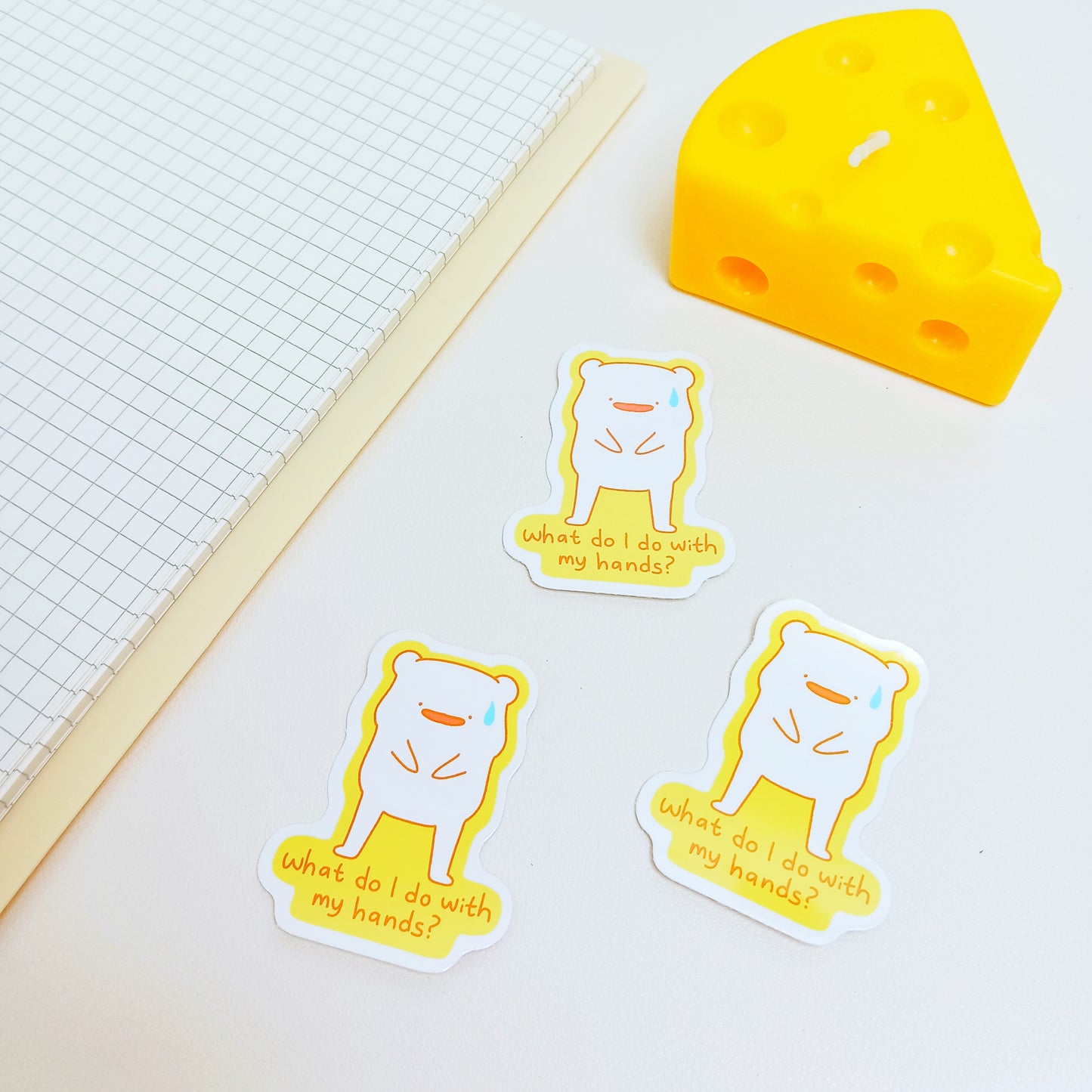 Quiet Bear Stickers Collection 1