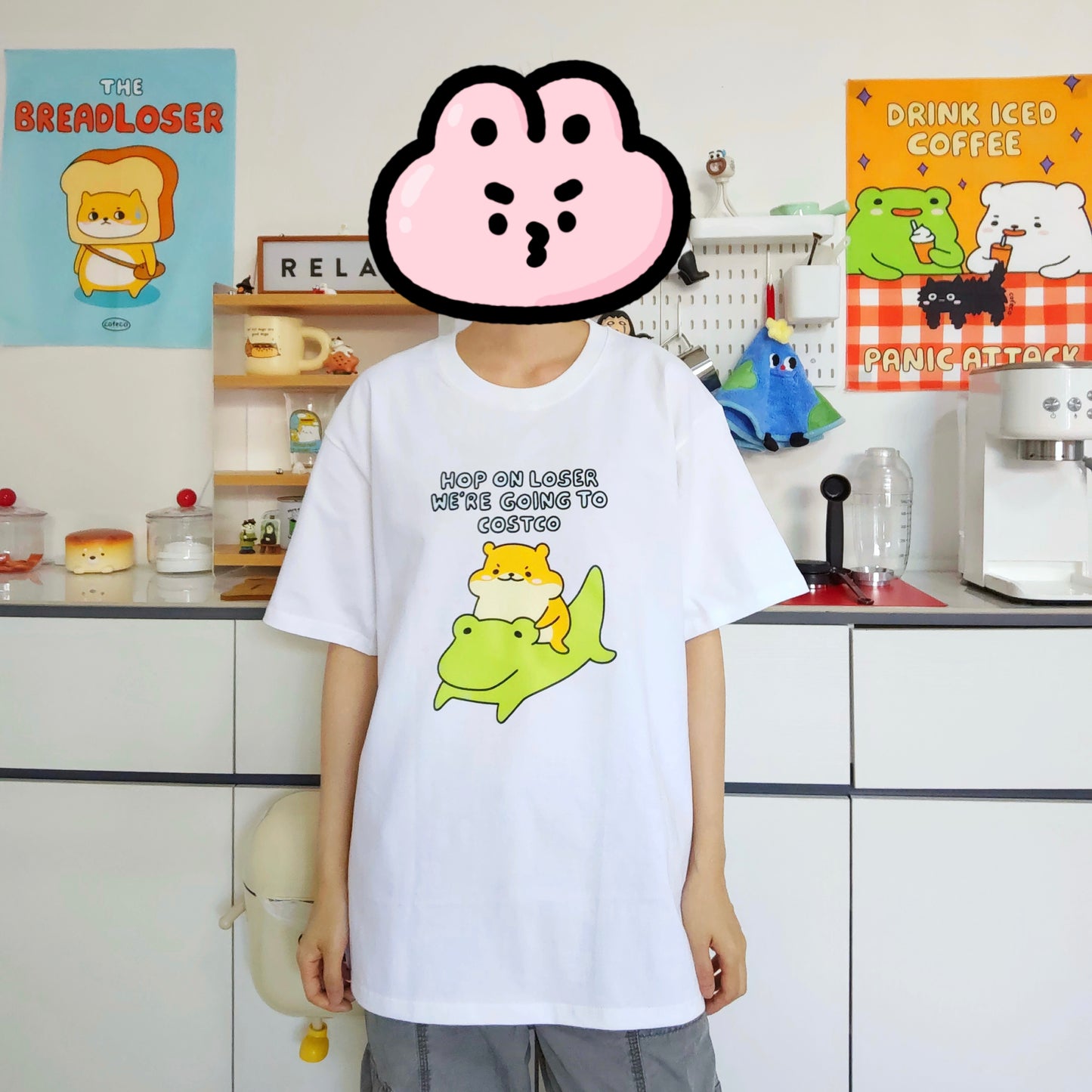 Hop On Loser, We’re Going To Costco Apparel: Tshirt, Crewneck, Hoodie