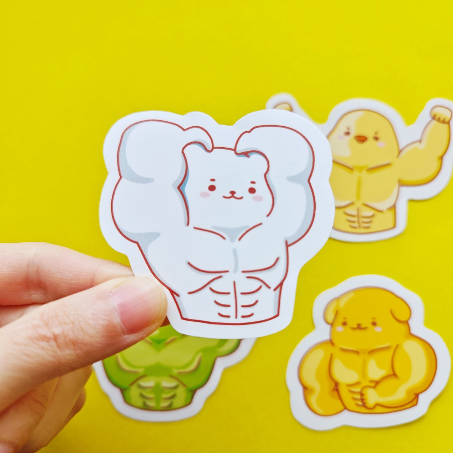 Buff Animals Stickers