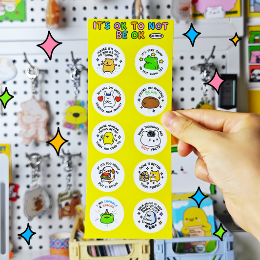 It’s Ok To Not Be Ok Sticker Sheet