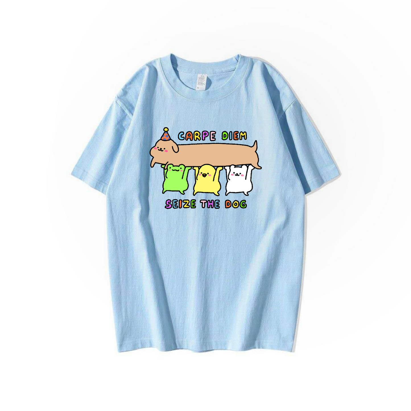 Carpe Diem Seize The Dog Apparel: Tshirt, Crewneck, Hoodie