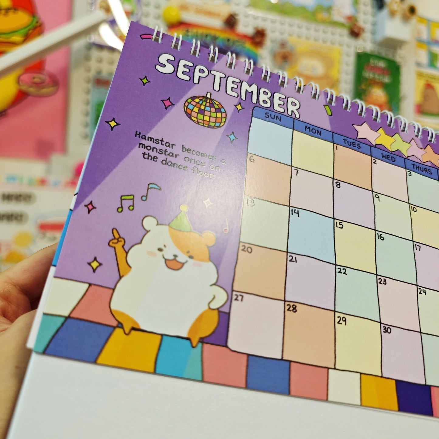 2026 Desk Calendar: Animal Town Edition