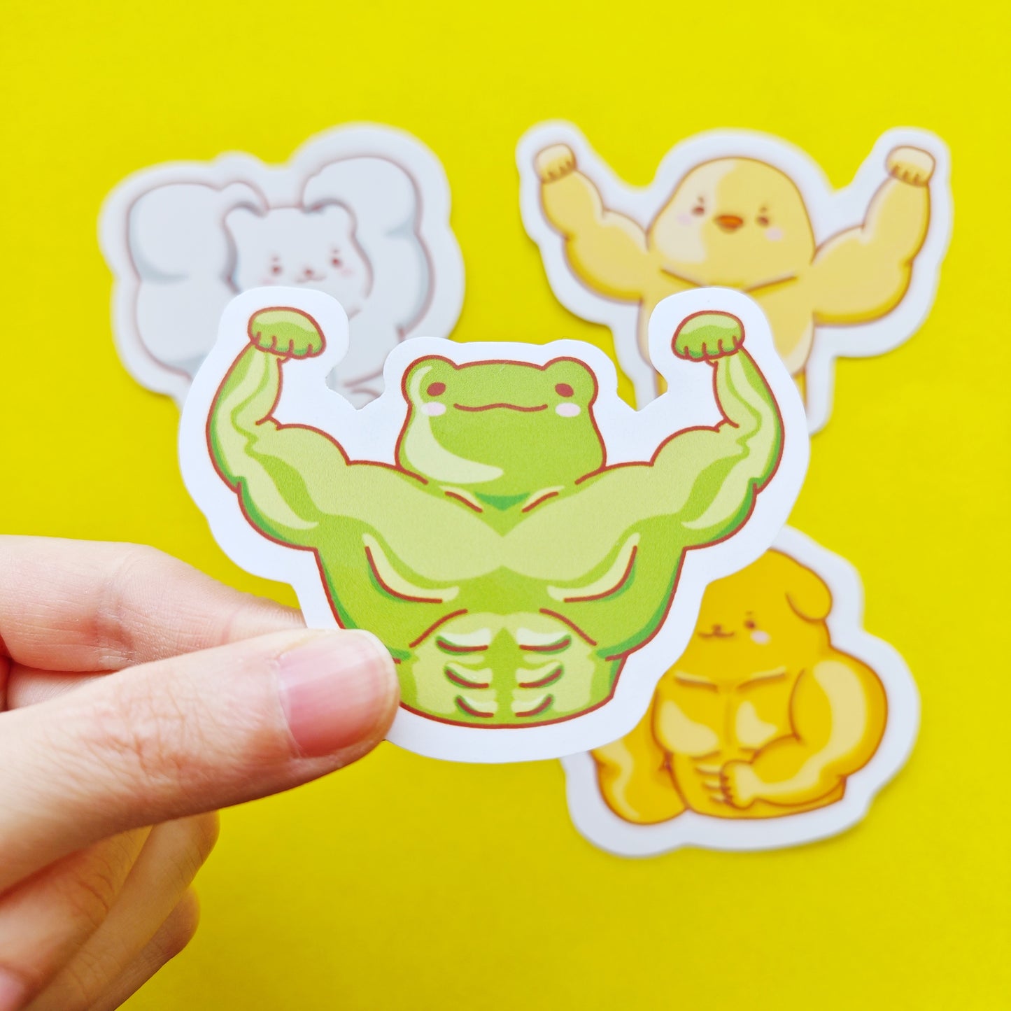 Buff Animals Stickers