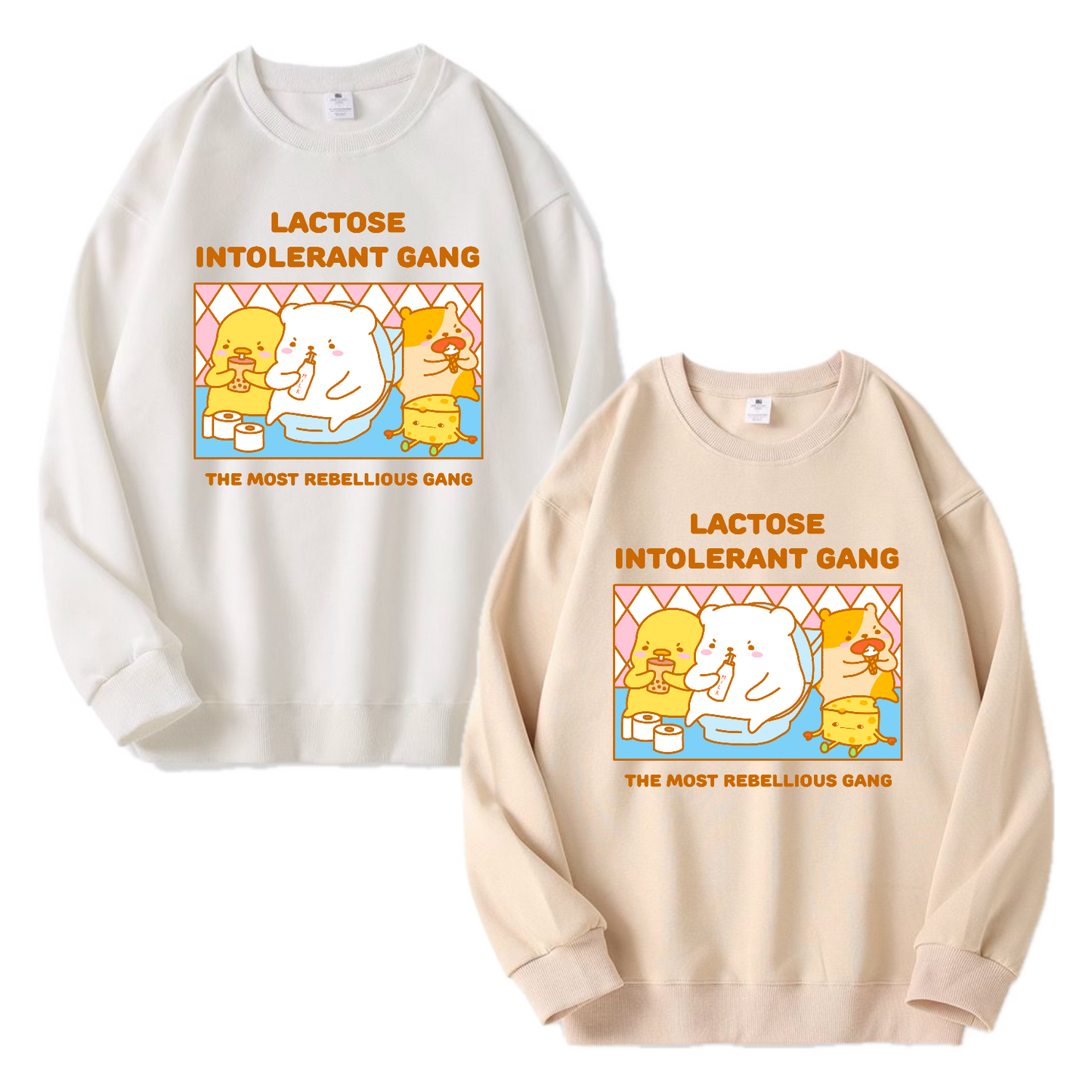 Lactose Gang Apparel: Tshirt, Crewneck, Hoodie