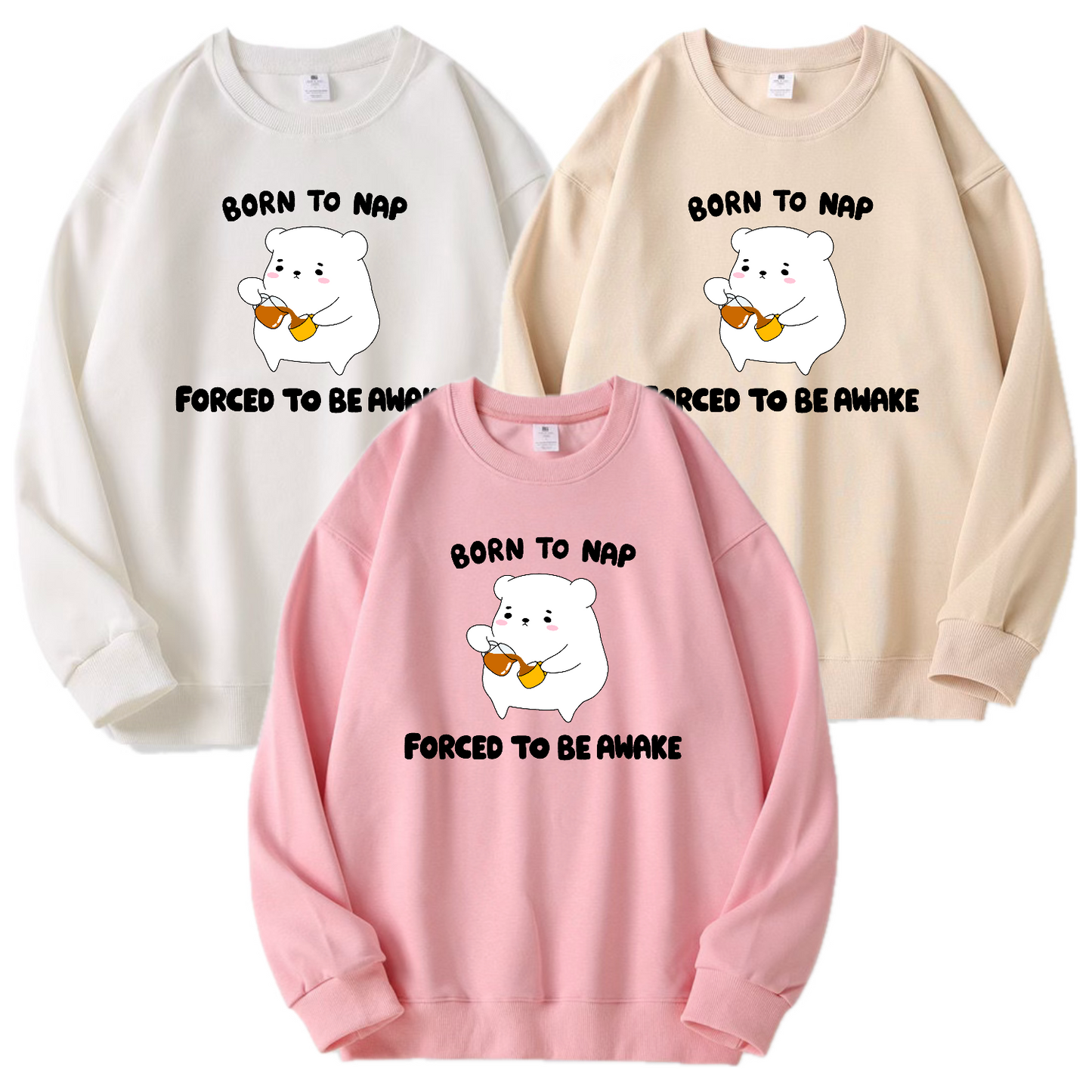 Born To Nap Apparel: Tshirt, Crewneck, Hoodie