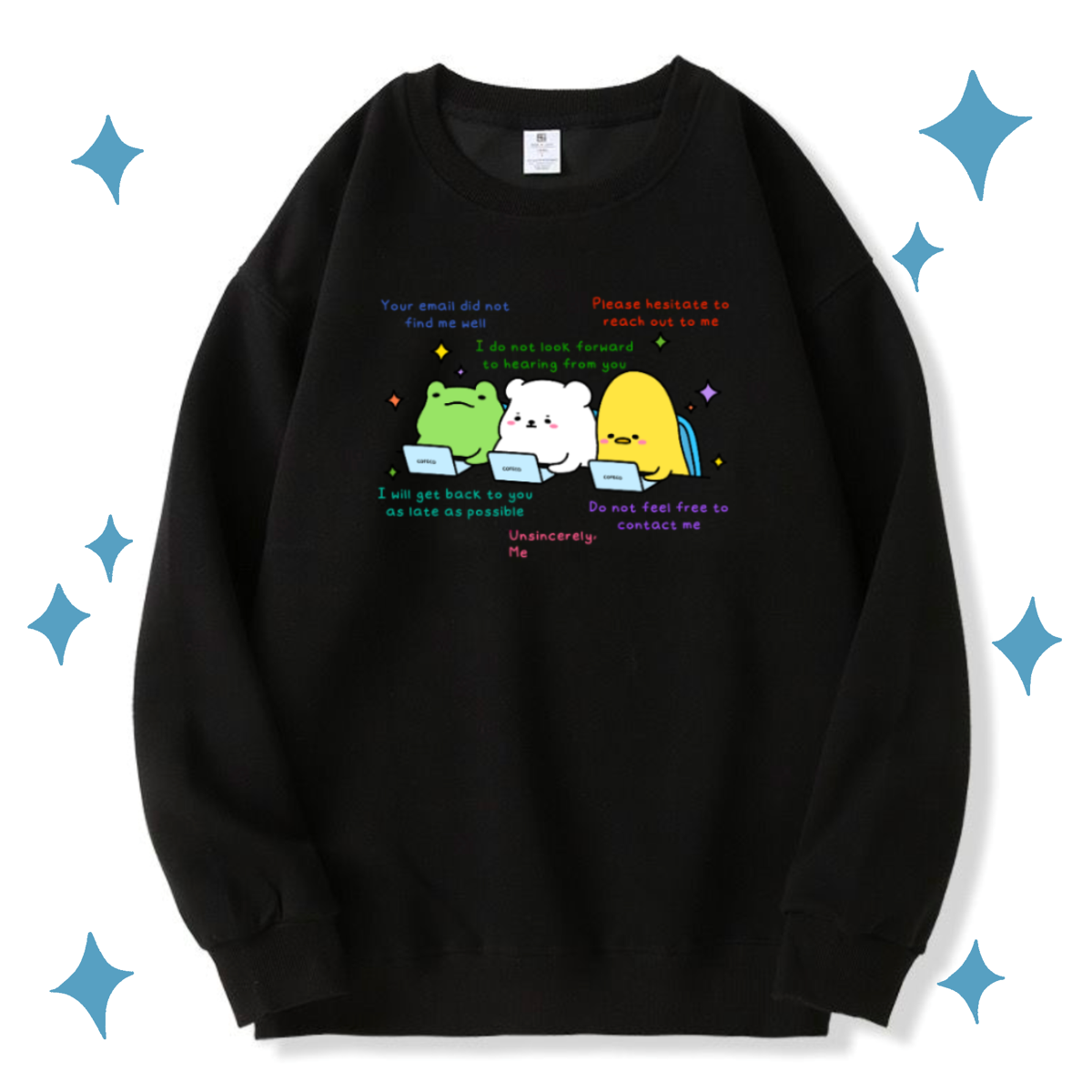 I Hate Emails Apparel: Tshirt, Crewneck, Hoodie